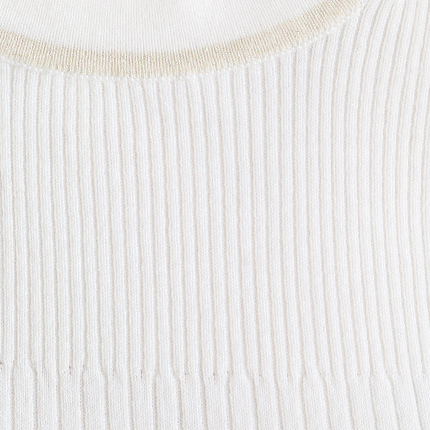 grove「ラメライン折り返しカフス袖ニットプルオーバー」|ニット・セーター|