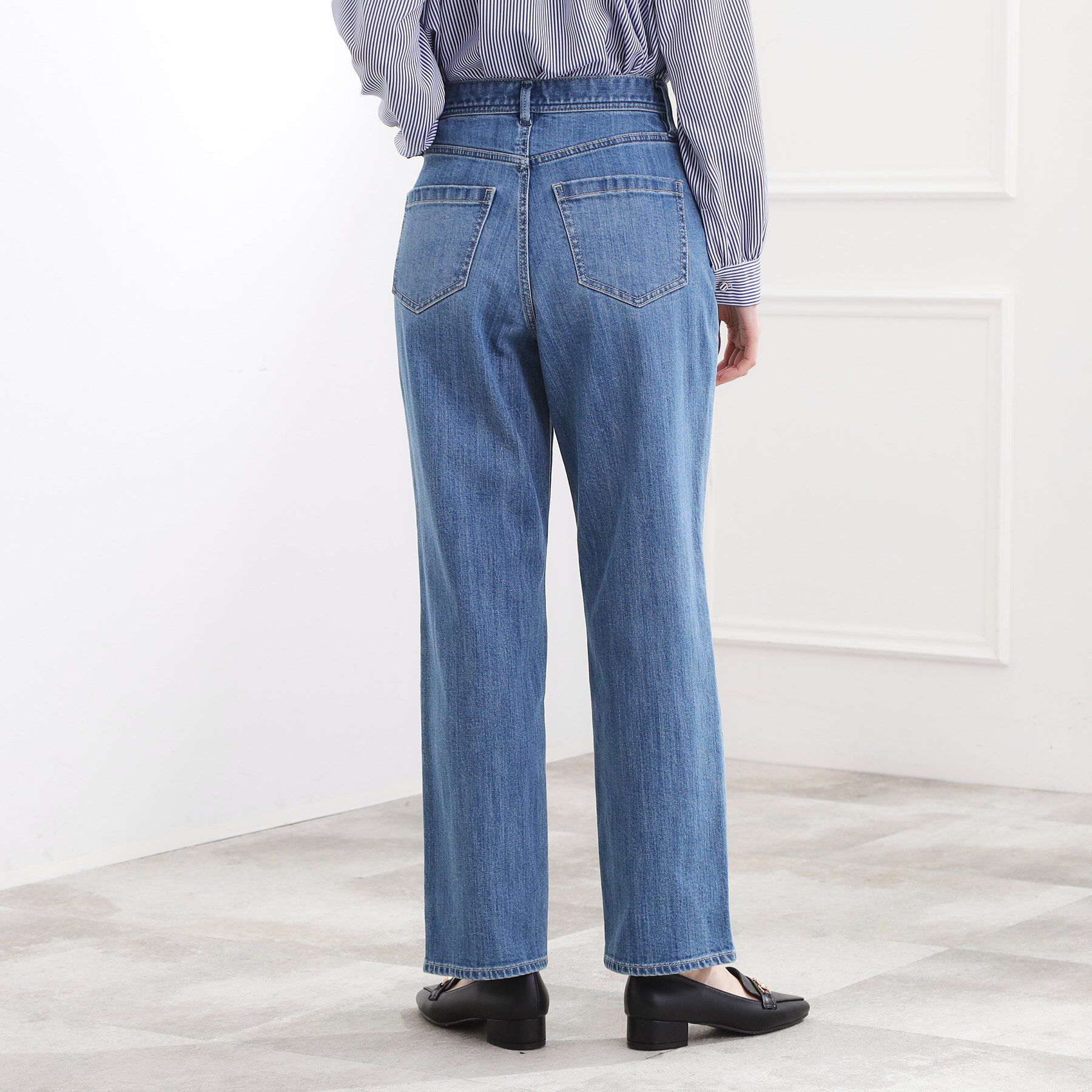 grove「【選べる着丈】大人のためのストレートデニムパンツ」|デニム|