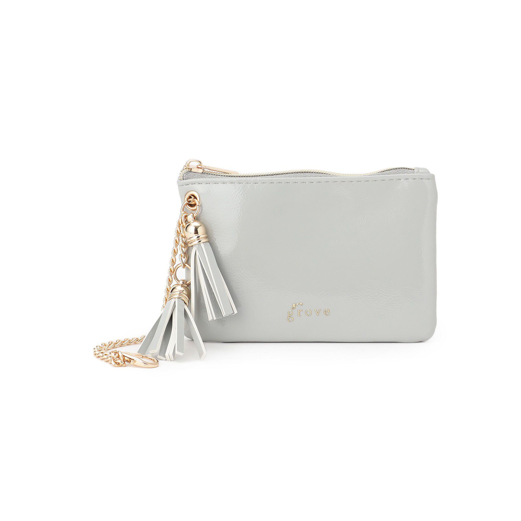 grove「ミニタッセルパスポーチ」|ポーチ|ライトグリーン(22