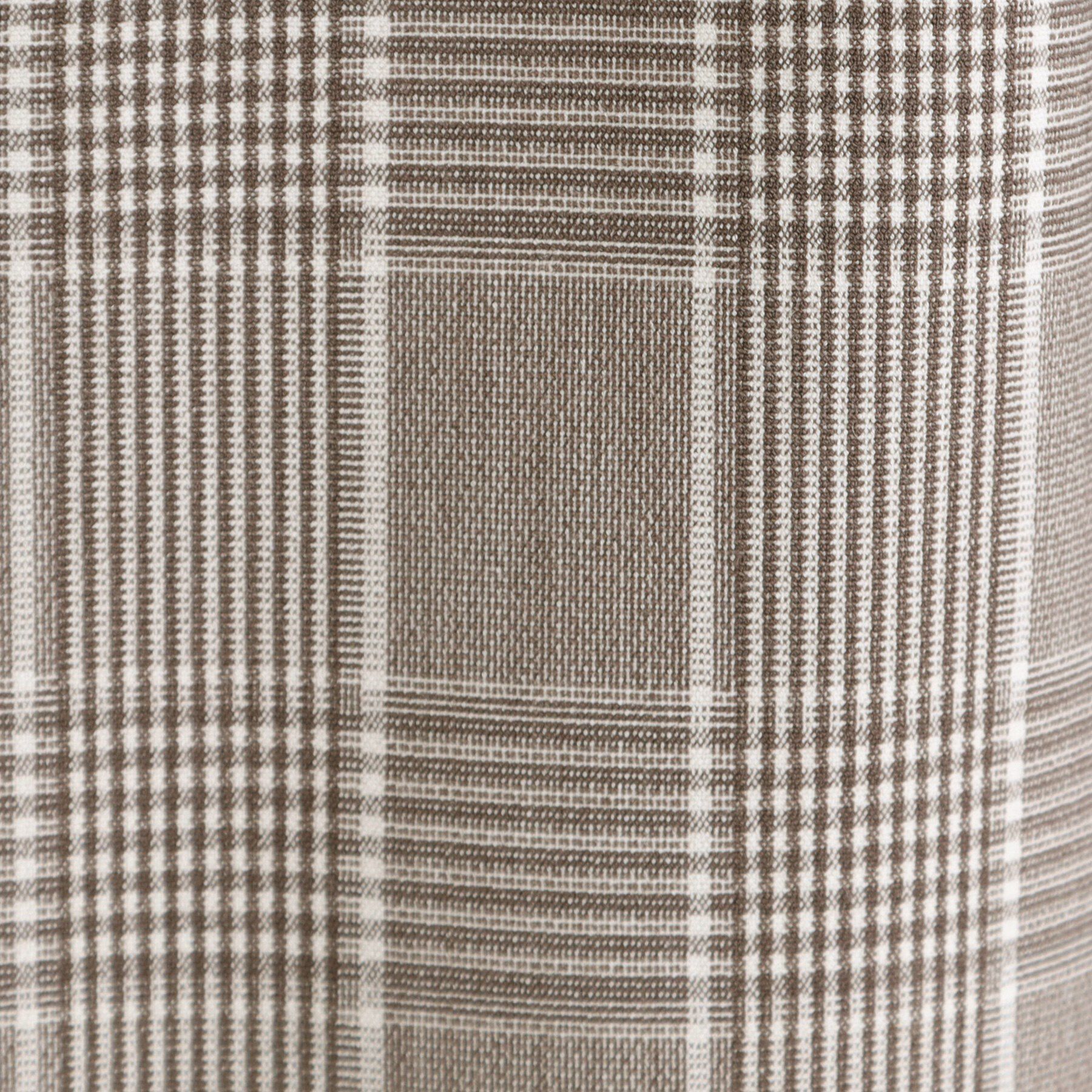 INDIVI「【洗える／UVケア】グレンチェック柄リバーブルゾン」|ブルゾン・スタジャン|