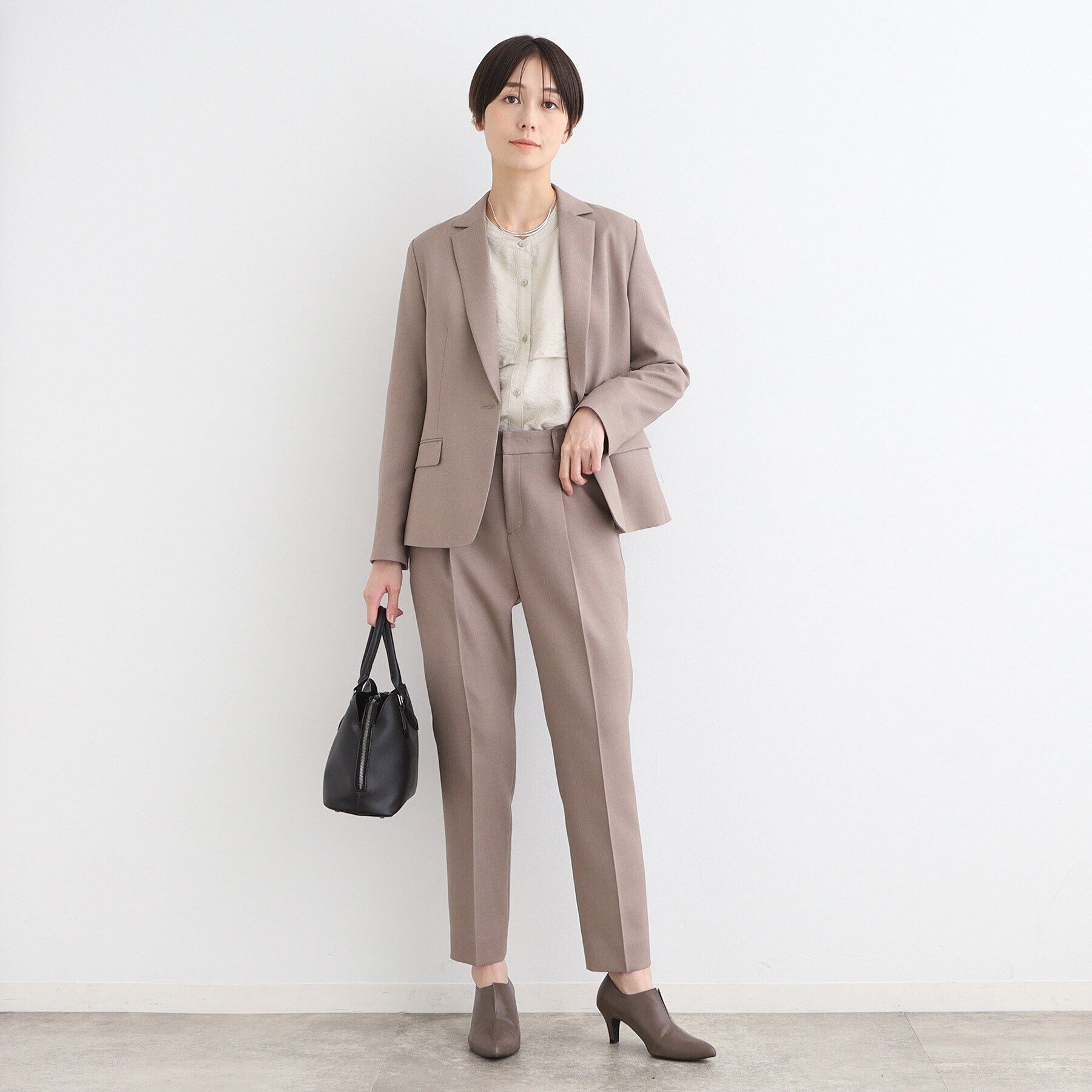 INDIVI「【洗える】ヨークデザインブラウス」|シャツ・ブラウス|