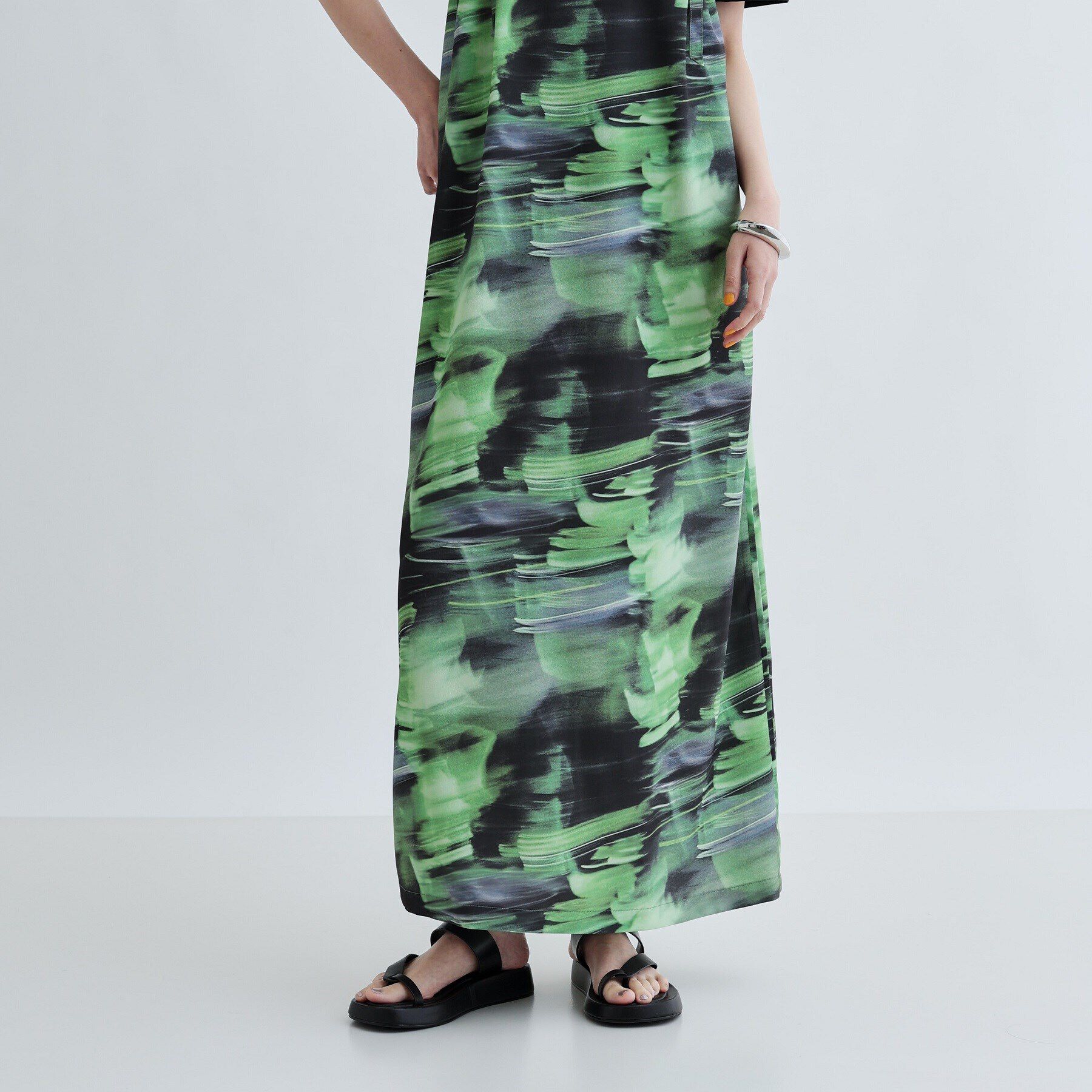 GALLEST「デジタルプリントキャミワンピース」|ワンピース|