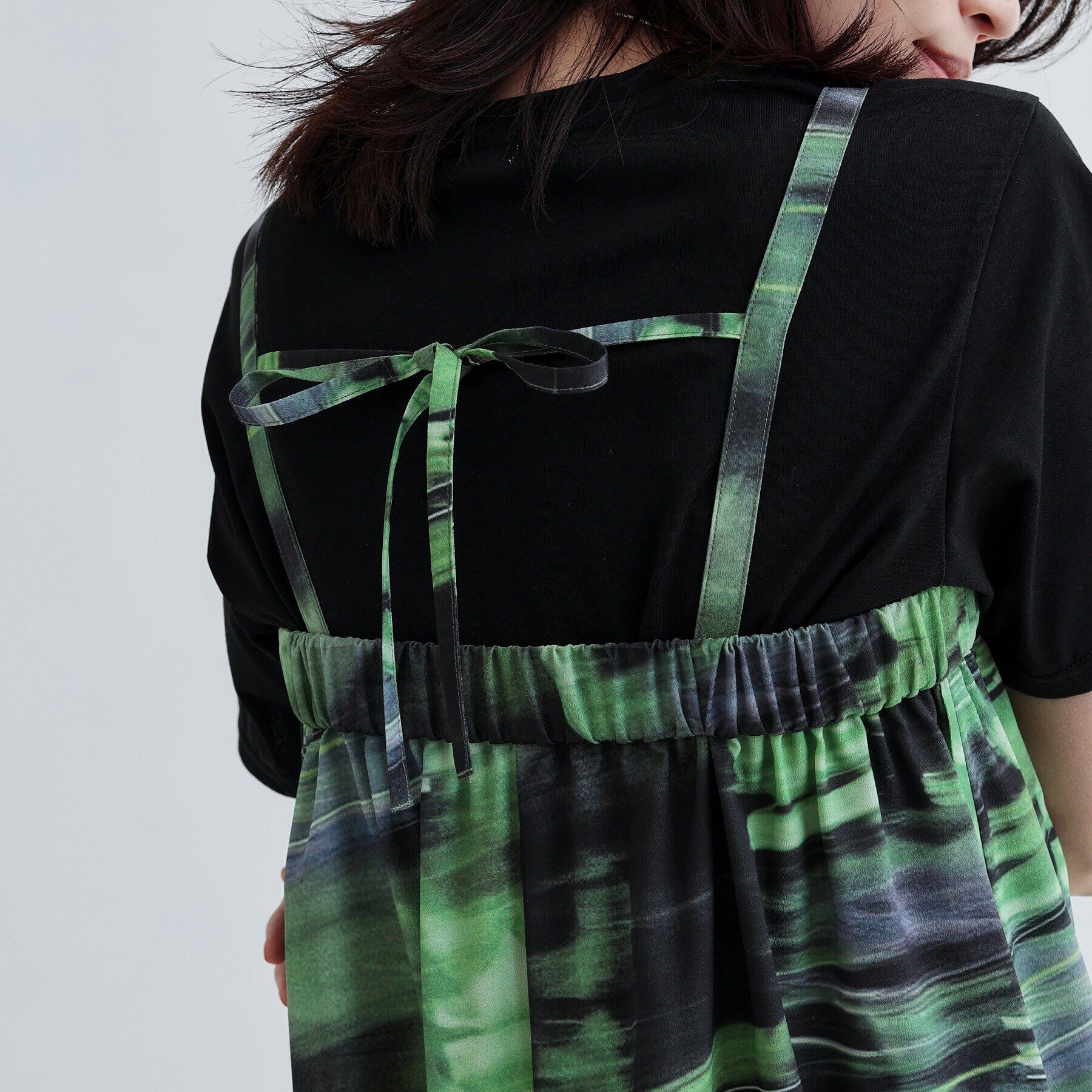 GALLEST「デジタルプリントキャミワンピース」|ワンピース|