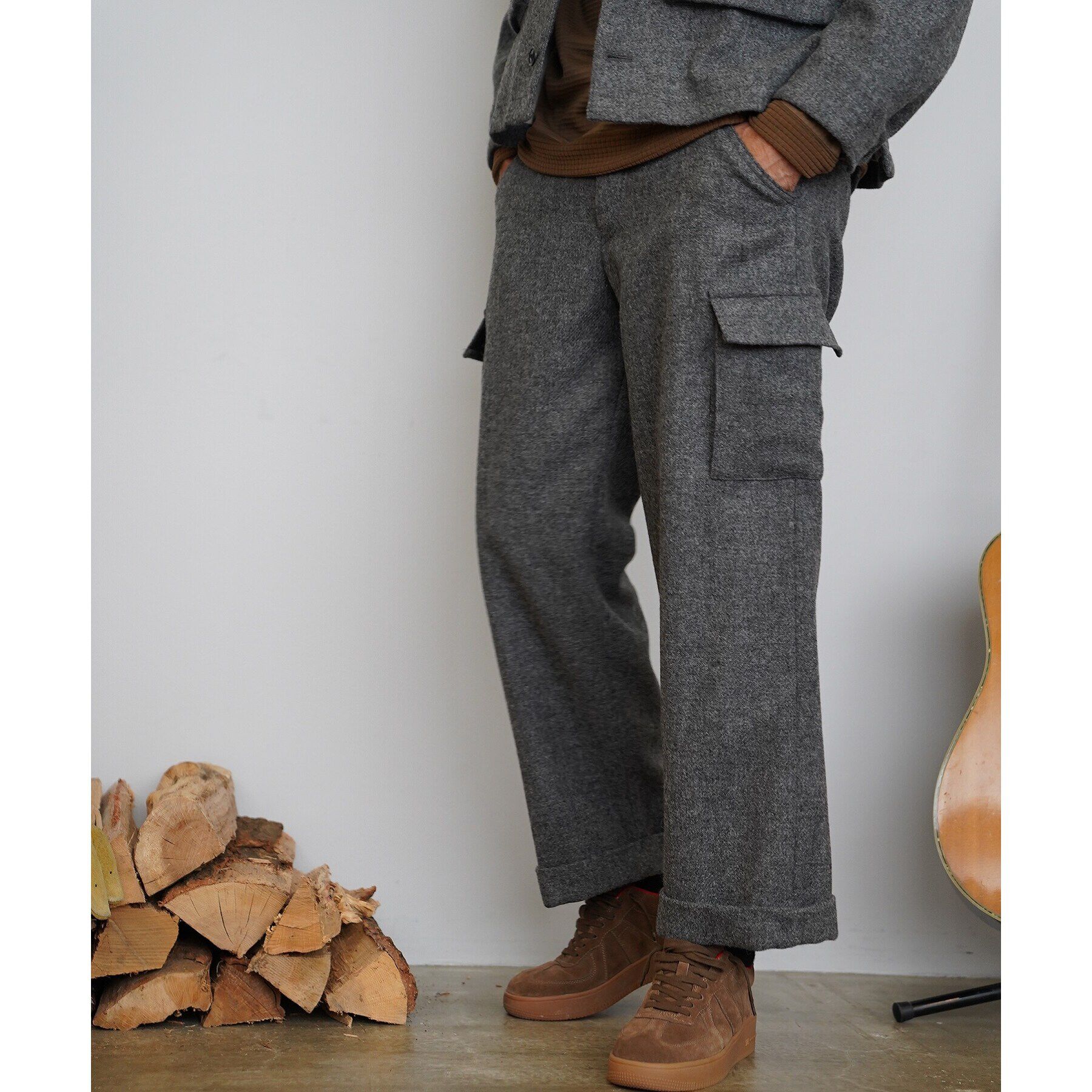 40CARATS&525「40ct&525 レザー スニーカー」|スニーカー|