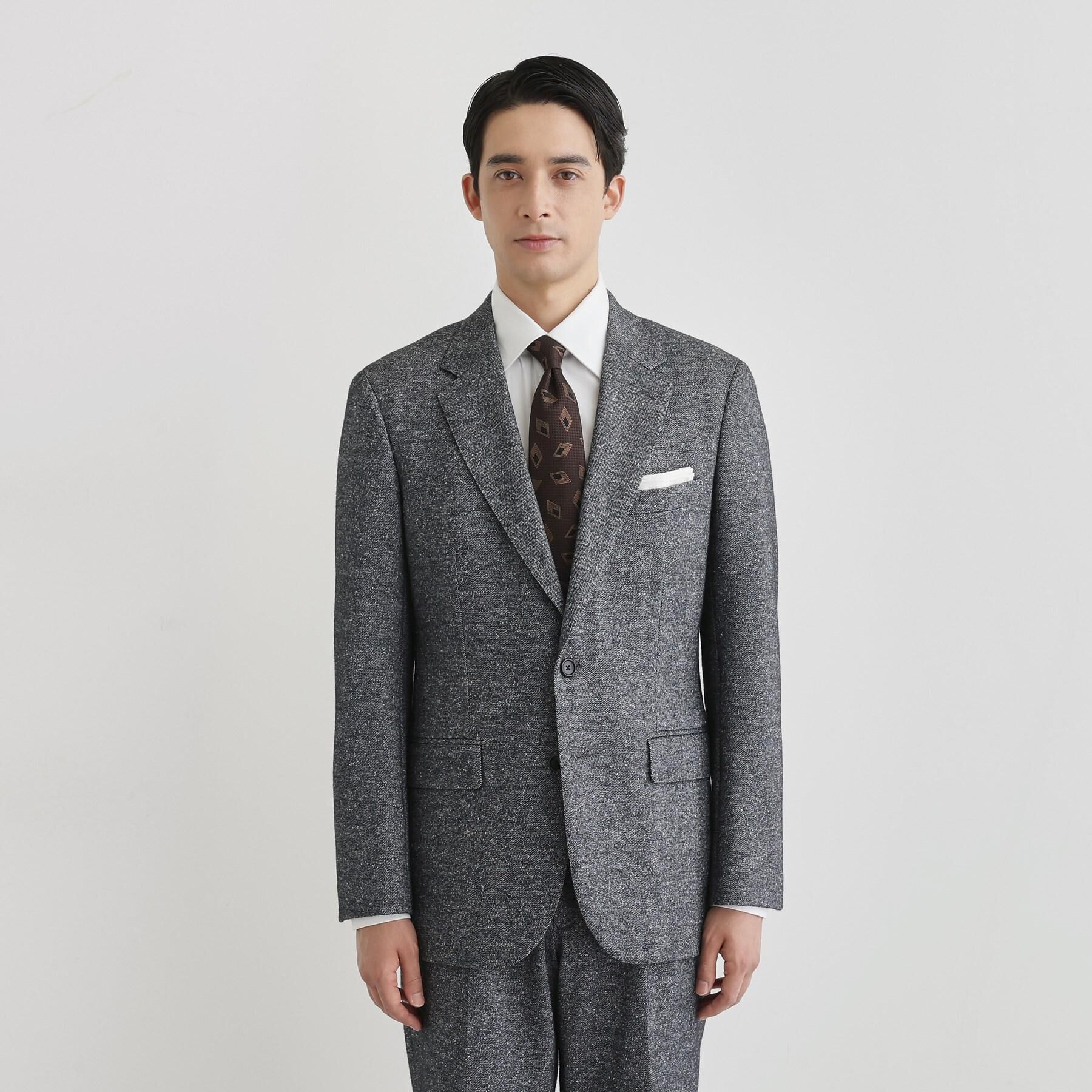 TAKEO KIKUCHI「尾州織 シルクネップジャージ ジャケット」|テーラードジャケット|