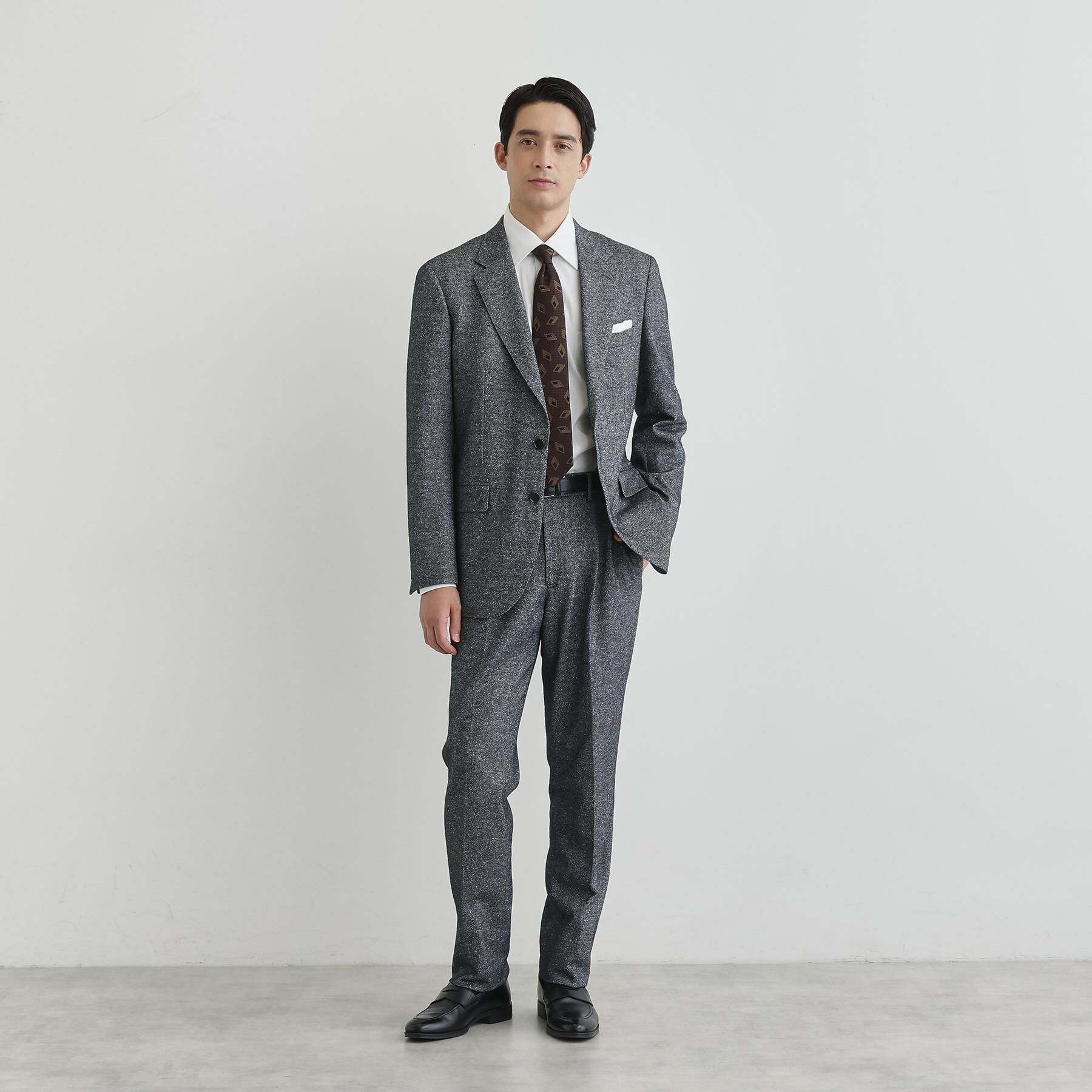 TAKEO KIKUCHI「尾州織 シルクネップジャージ ジャケット」|テーラードジャケット|