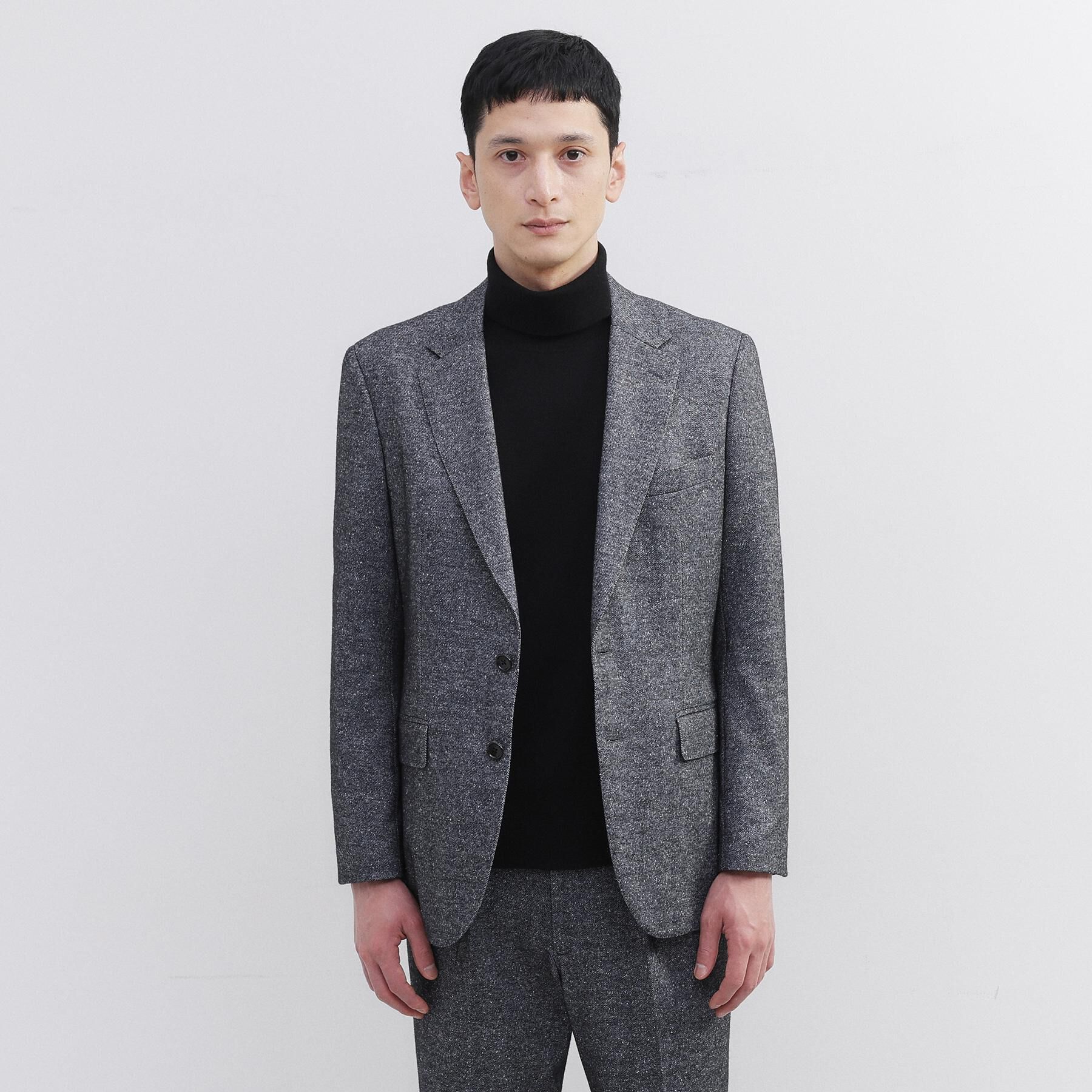 TAKEO KIKUCHI「尾州織 シルクネップジャージ ジャケット」|テーラードジャケット|