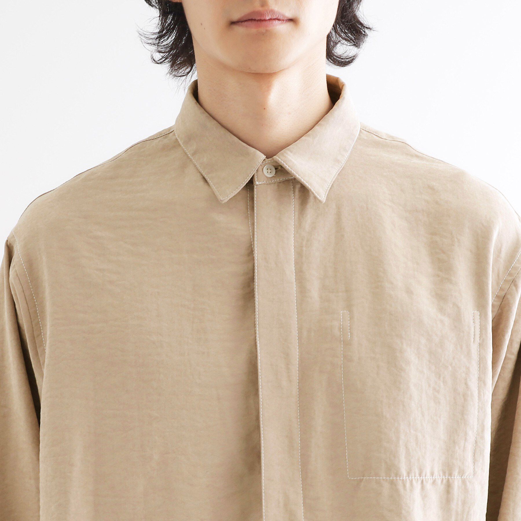 tk.TAKEO KIKUCHI「ビンテージフィブリルライクシャツ」|シャツ・ブラウス|