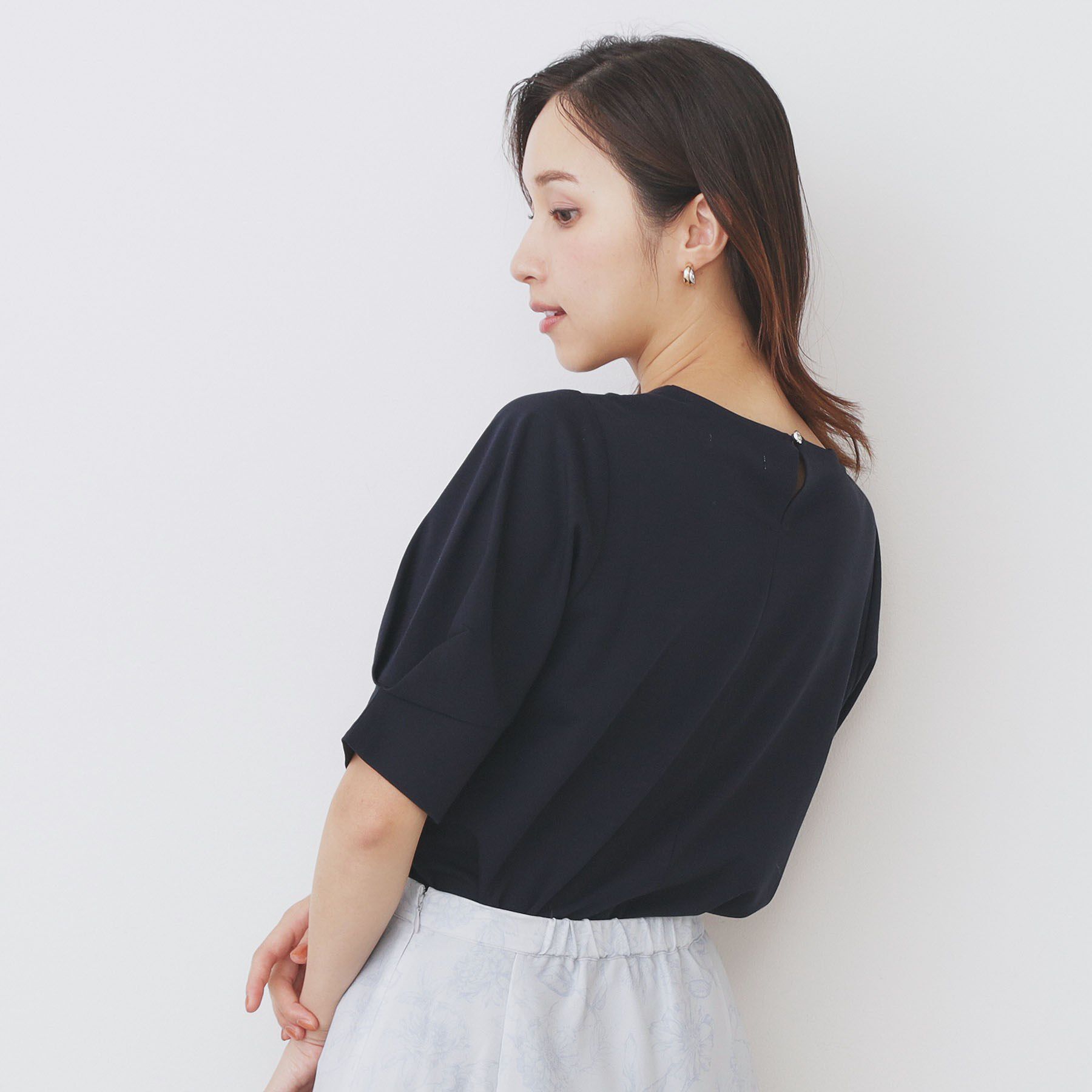 index「パフスリーブトップス【洗濯機洗い可】」|Tシャツ・カットソー|