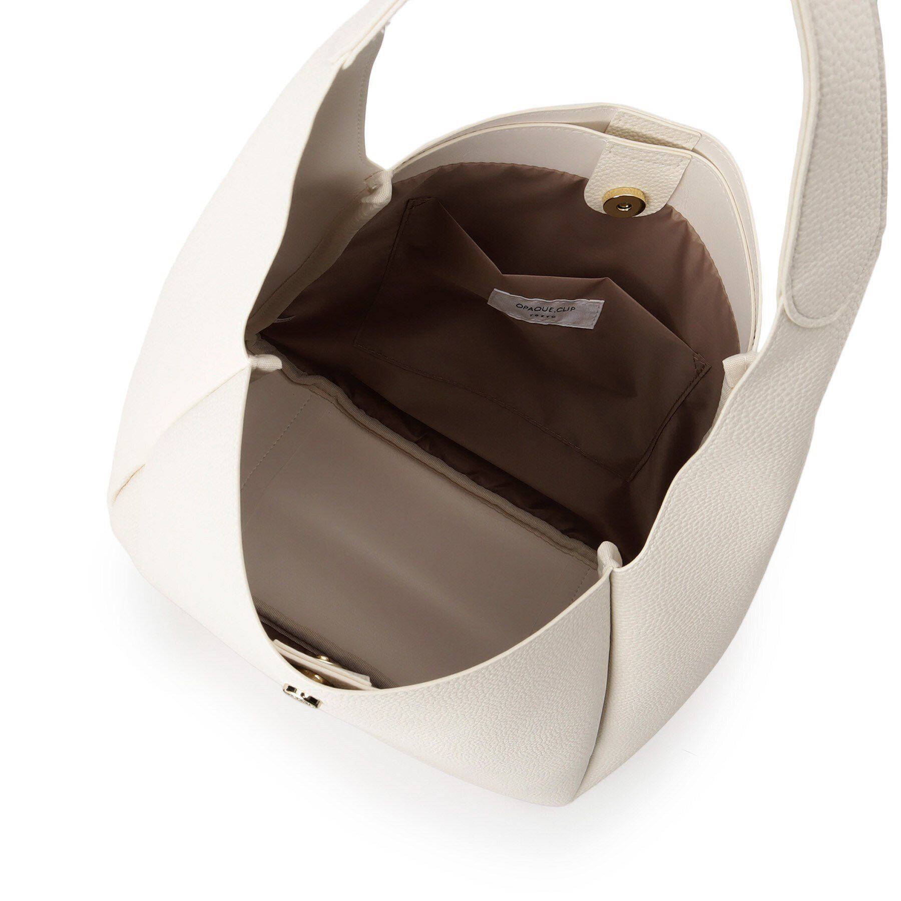 OPAQUE.CLIP「【軽量/A4サイズ対応】シュリンク合皮ワンハンドルトートバッグ」|トートバッグ|