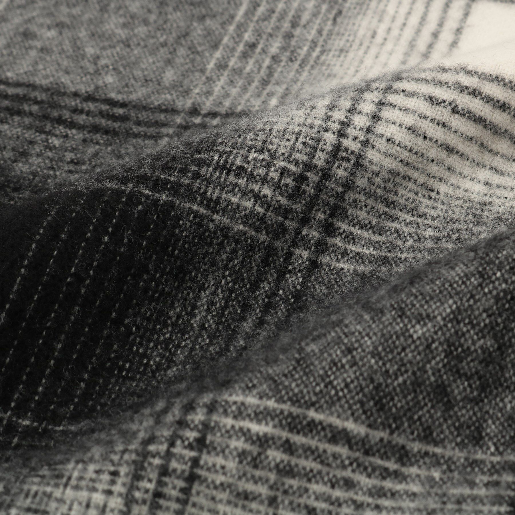 OPAQUE.CLIP「オンブレチェック大判ストール」|ストール|