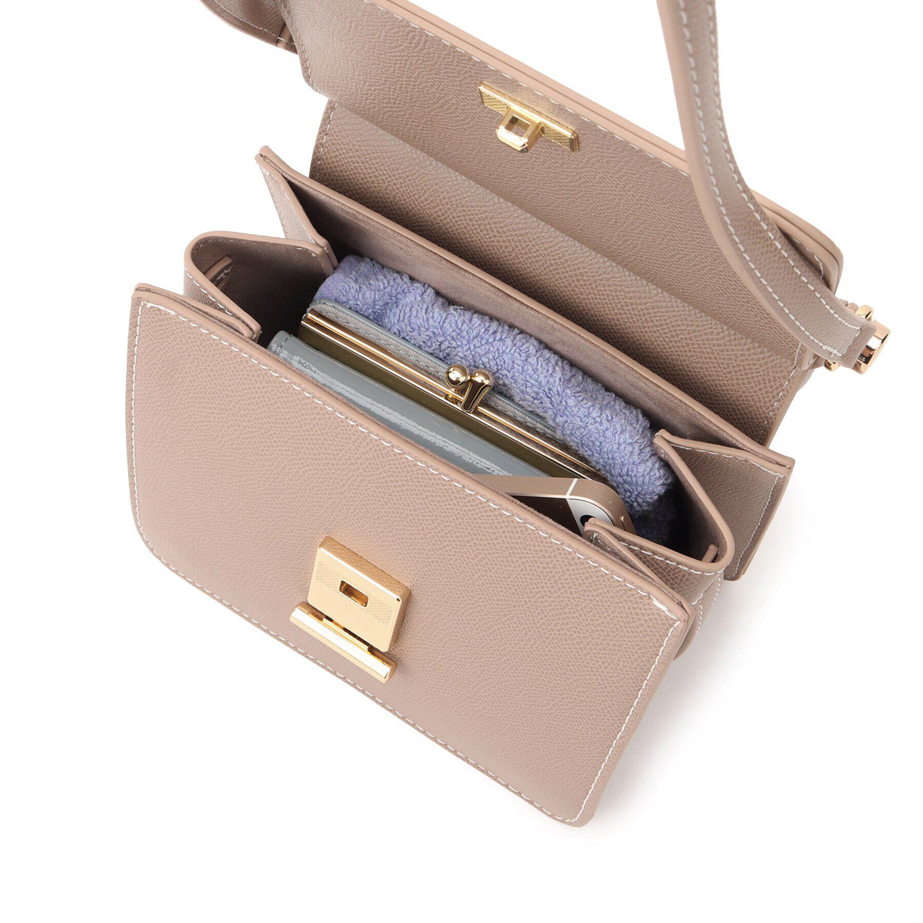 Couture broach「ゴールドパーツショルダーバッグ」|ショルダー・メッセンジャー|