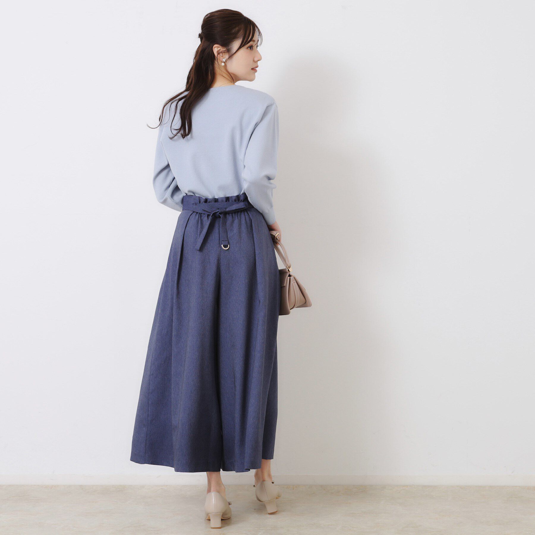 Couture broach「【大人可愛い・通勤】フラワーエンブロニット」|ニット・セーター|