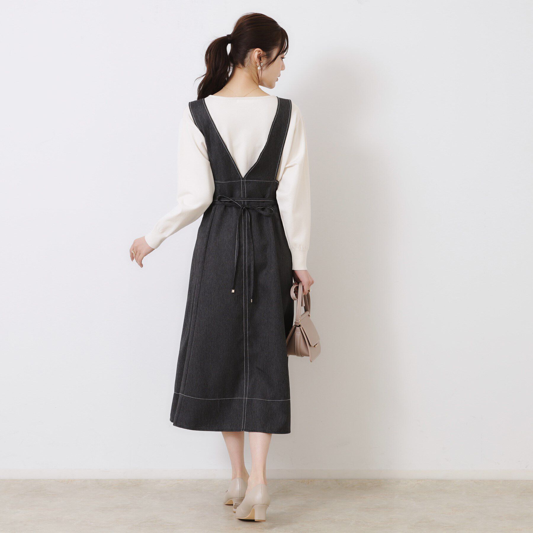 Couture broach「【大人可愛い・通勤】フラワーエンブロニット」|ニット・セーター|