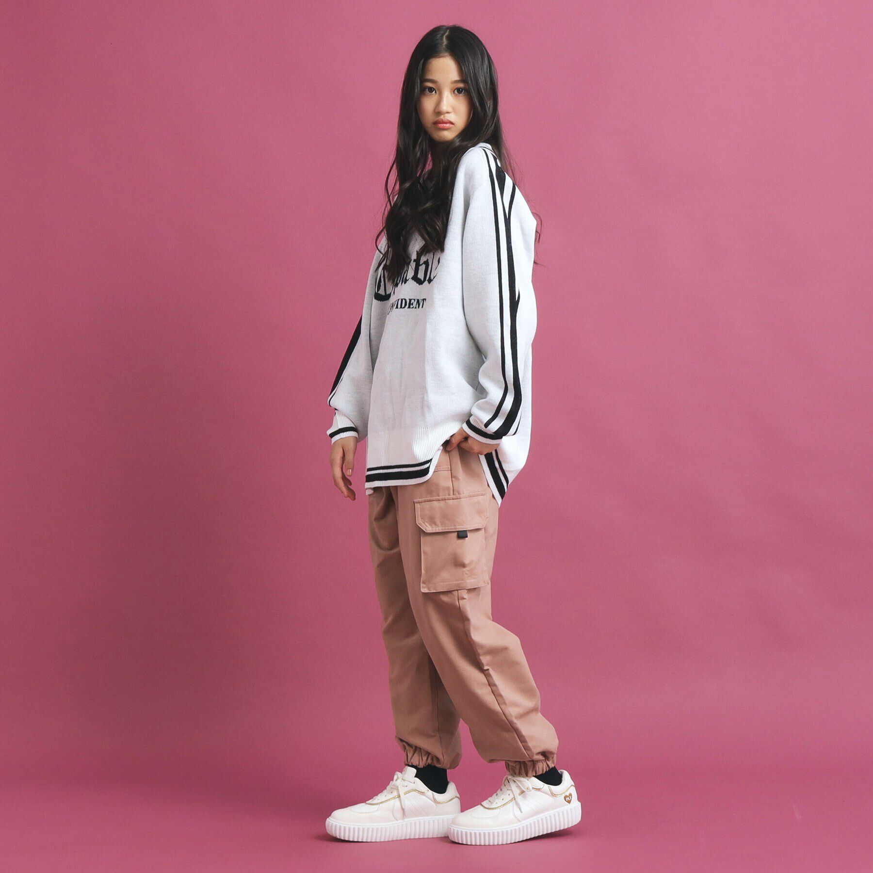 PINK-latte「ピーチ起毛カーゴパンツ」|その他|