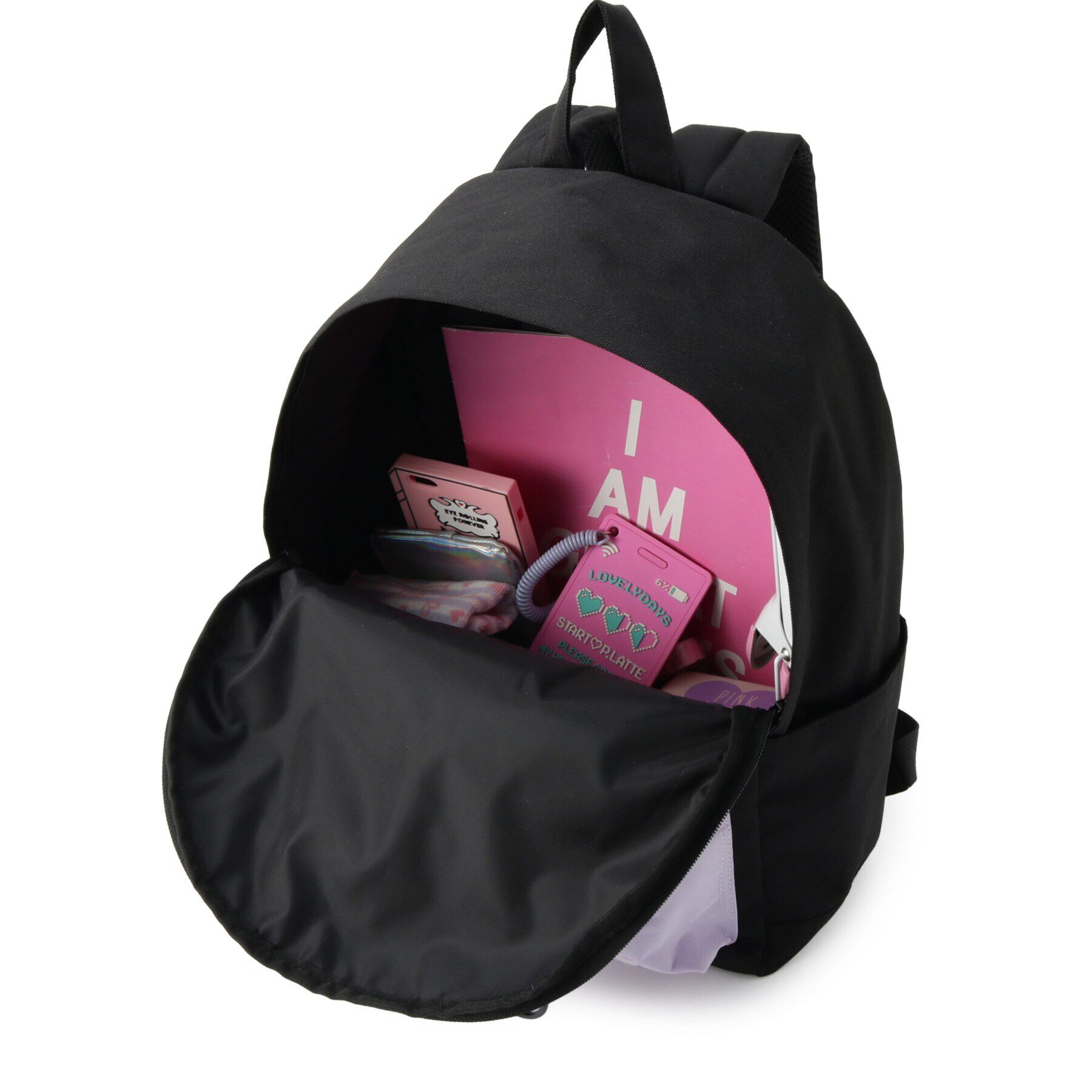 PINK-latte「モール付きマルポケリュック」|リュック|