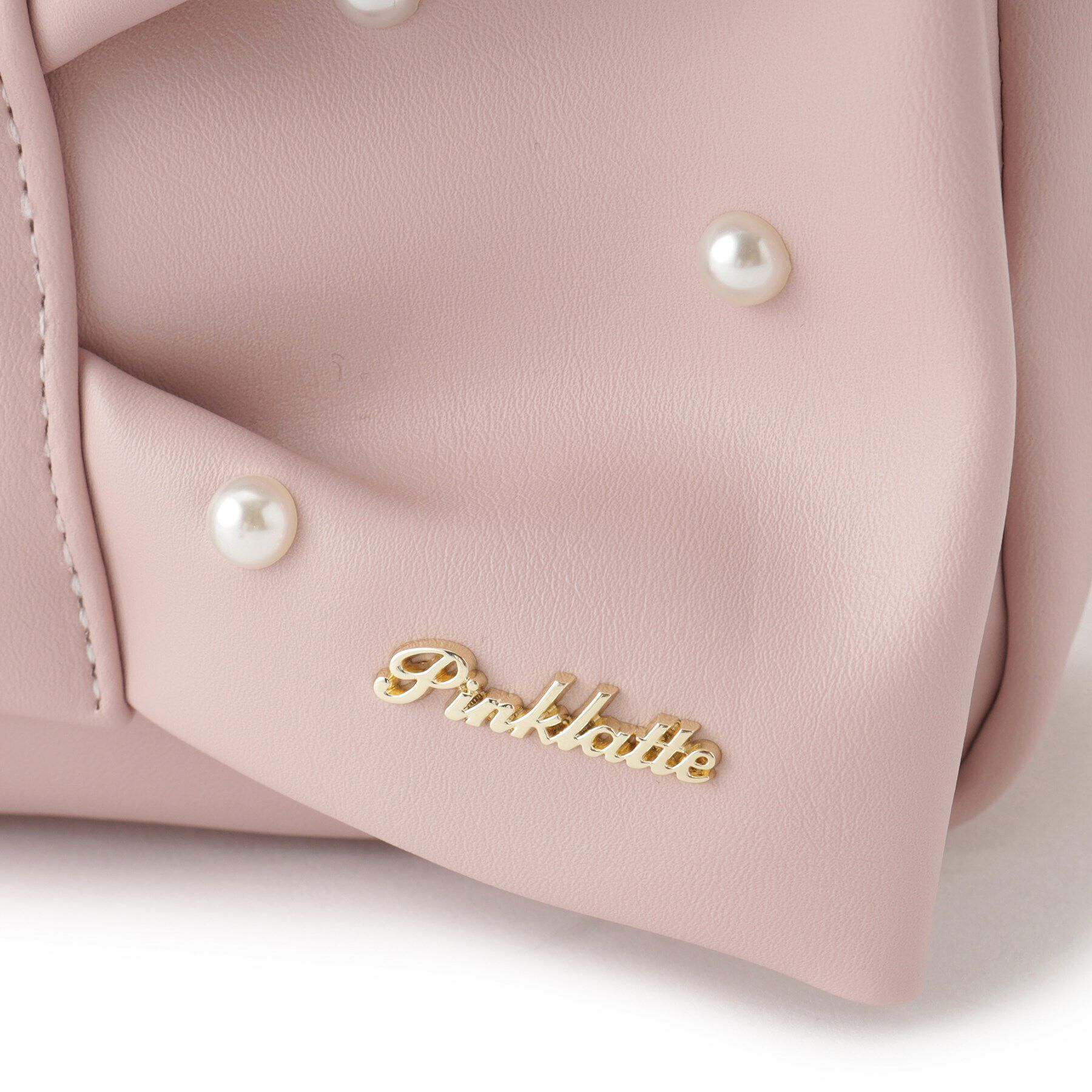 PINK-latte「ガーリーリボンショルダー」|ショルダー・メッセンジャー|