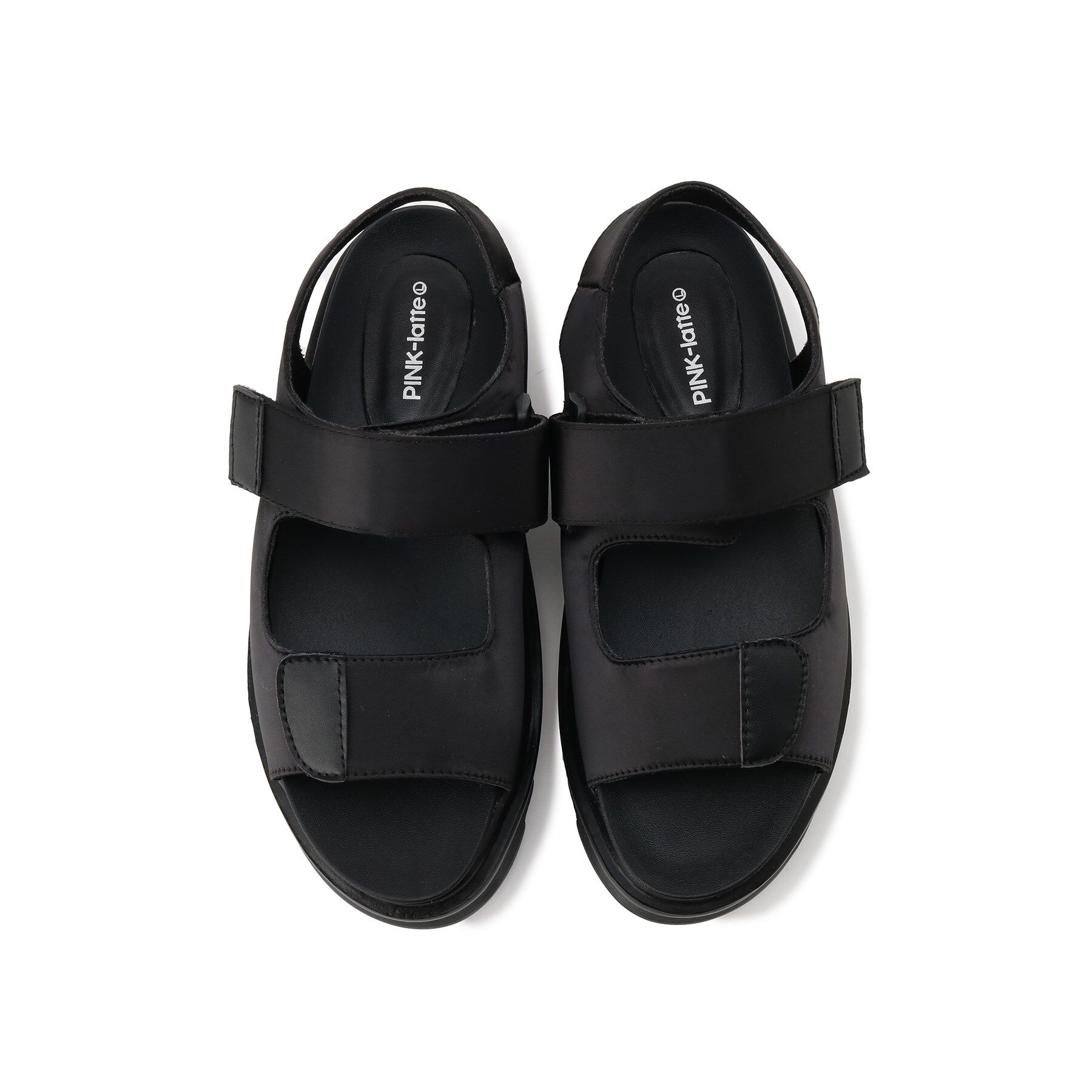 PINK-latte「太ベルトサンダル」|サンダル|