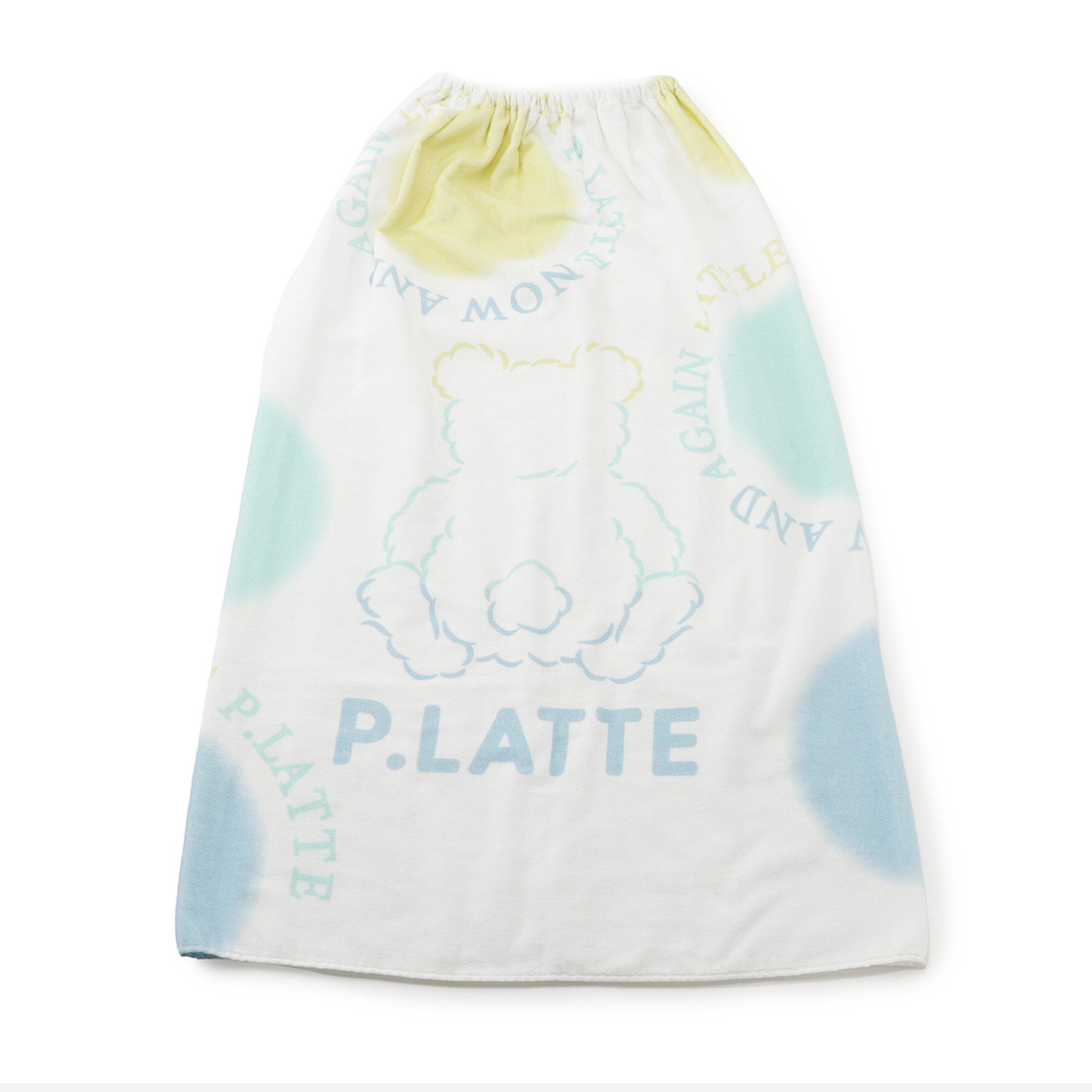 PINK-latte「【100cm】ラップタオル」|その他|ブルー(091)