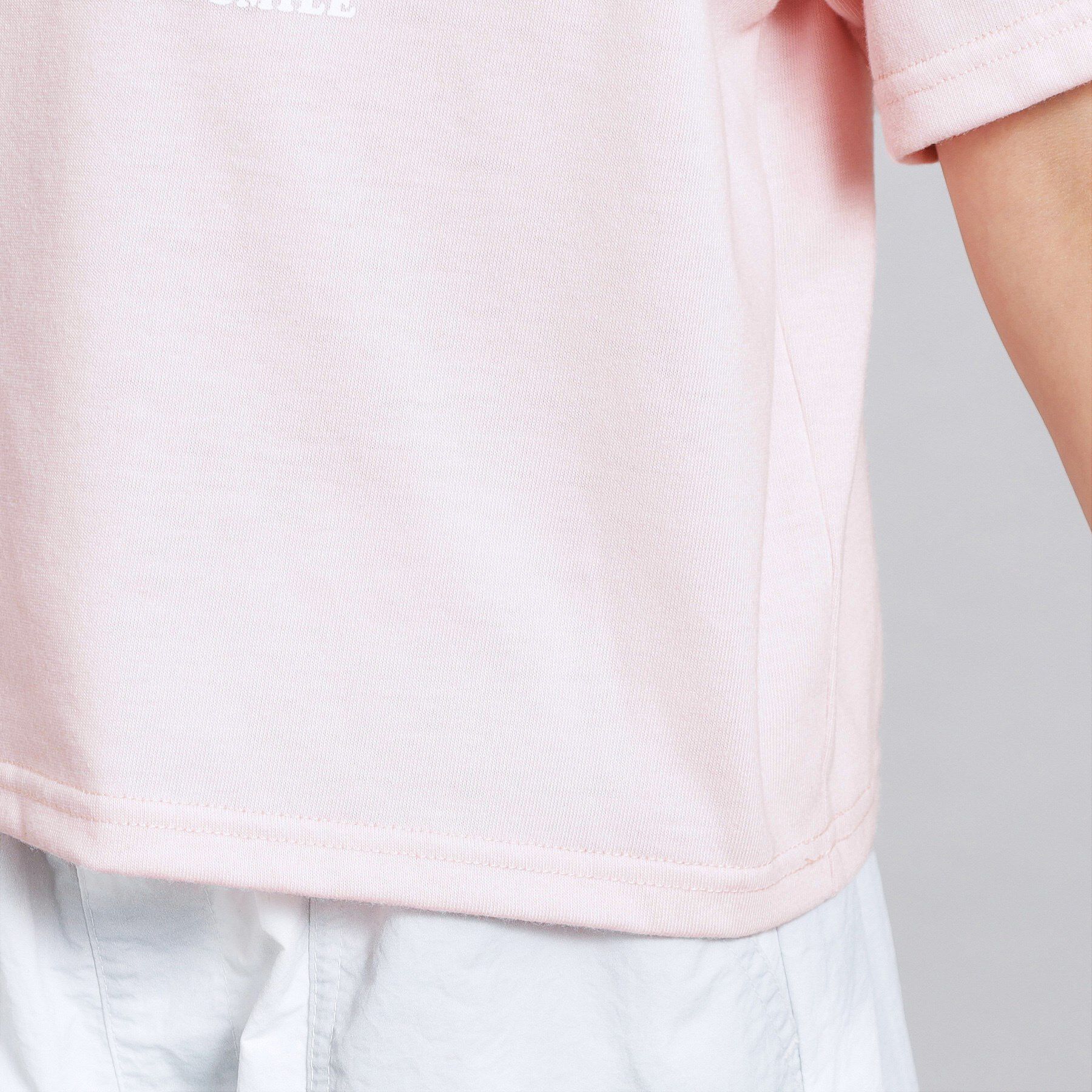 PINK-latte「ギンガムアップリケTシャツ」|Tシャツ・カットソー|