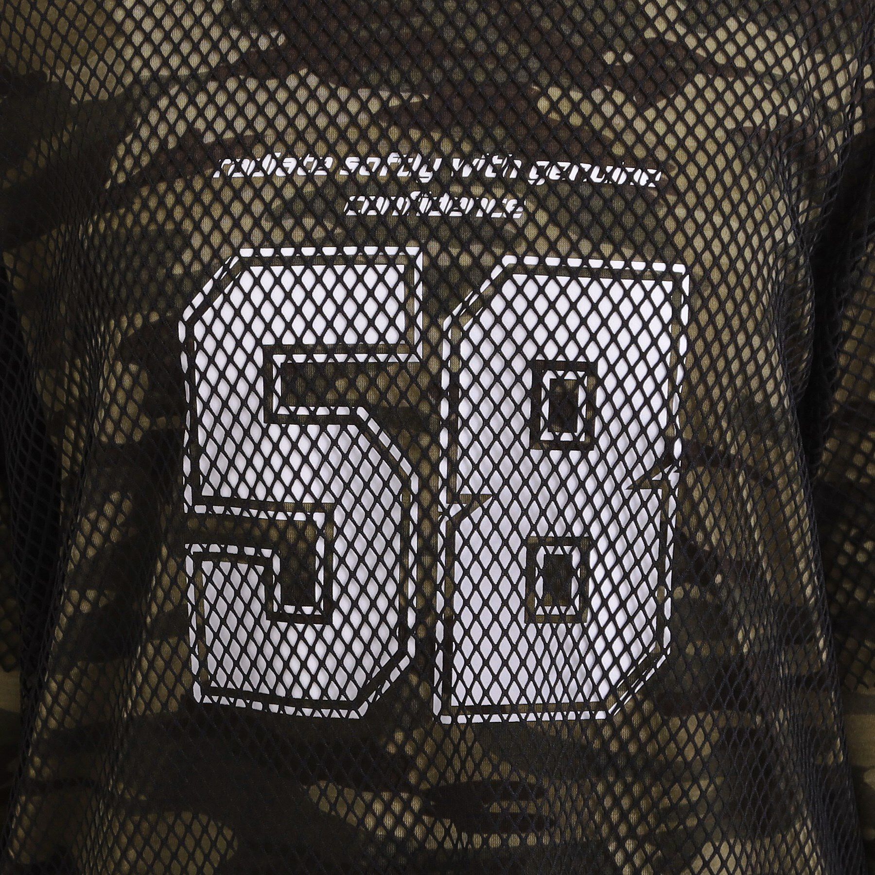 PINK-latte「メッシュレイヤード風ロングT」|Tシャツ・カットソー|