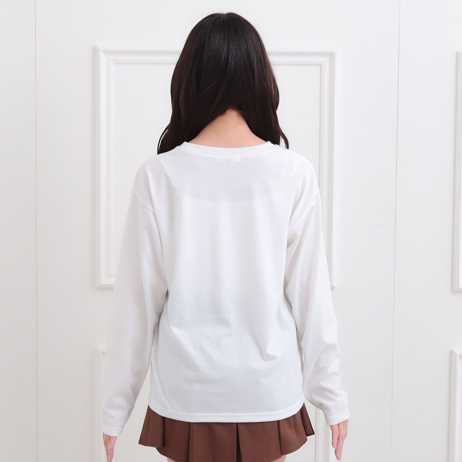 PINK-latte「ルーズチェックシャツ＋ロンT」|その他|