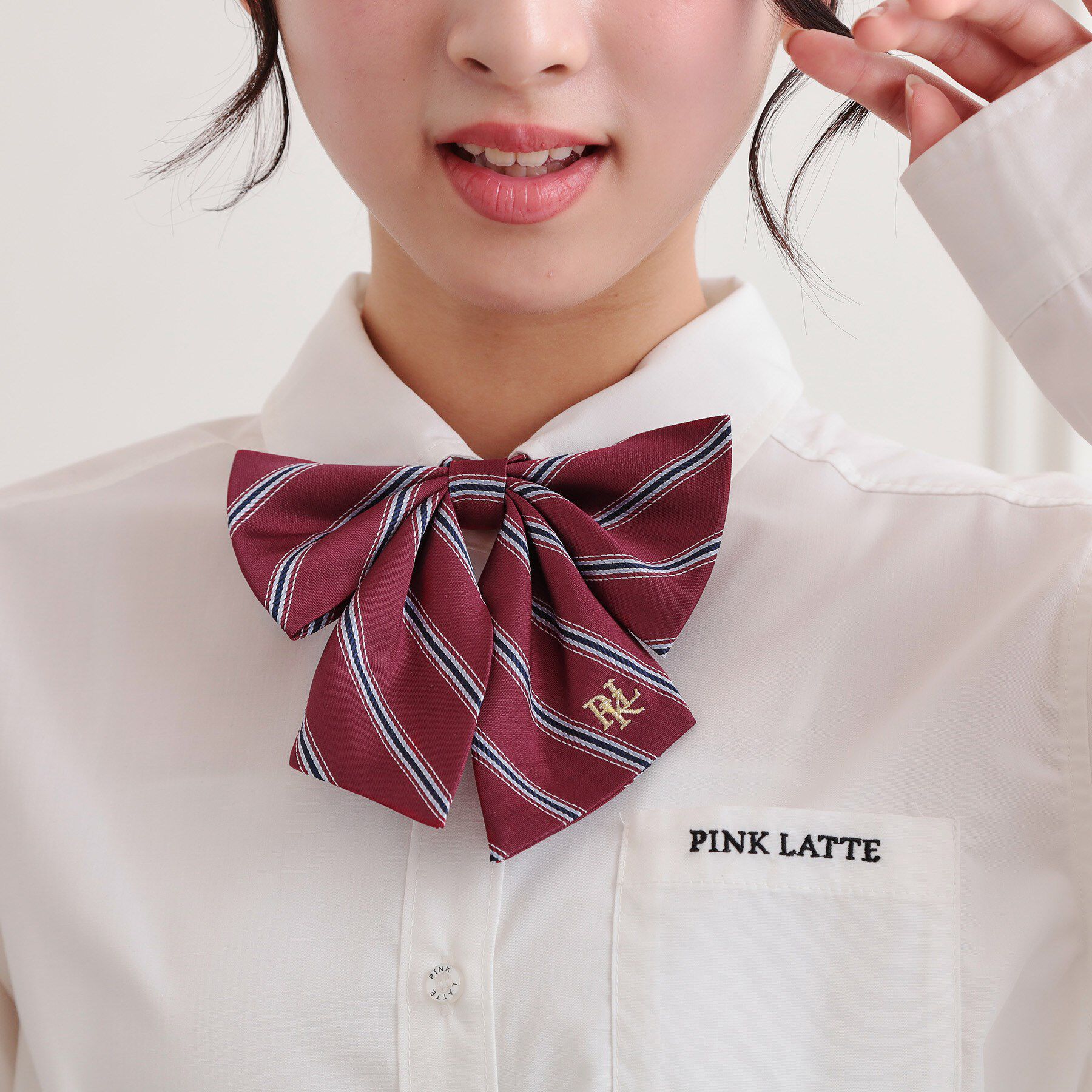 PINK-latte「【2026年入卒・セレモニー・卒服】リボンタイ」|ネクタイ・蝶ネクタイ|