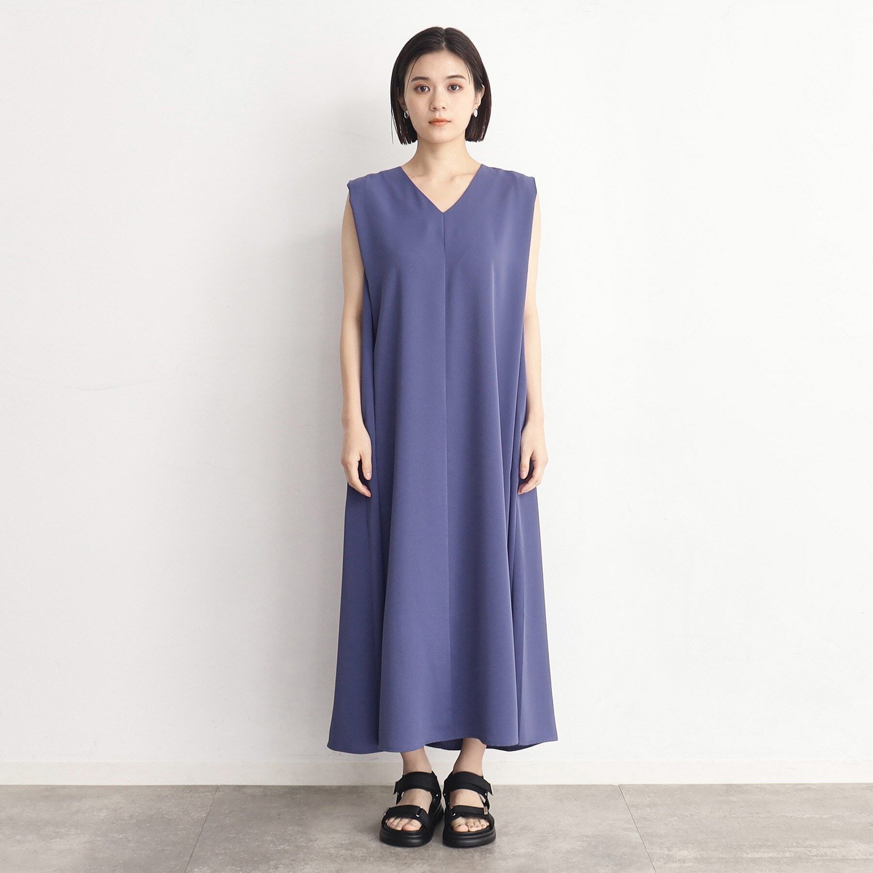 THE SHOP TK「【ラッシュガード／接触冷感／撥水／UVケア／洗える】MIZUGIWA_ノースリーブワンピース」|ワンピース|