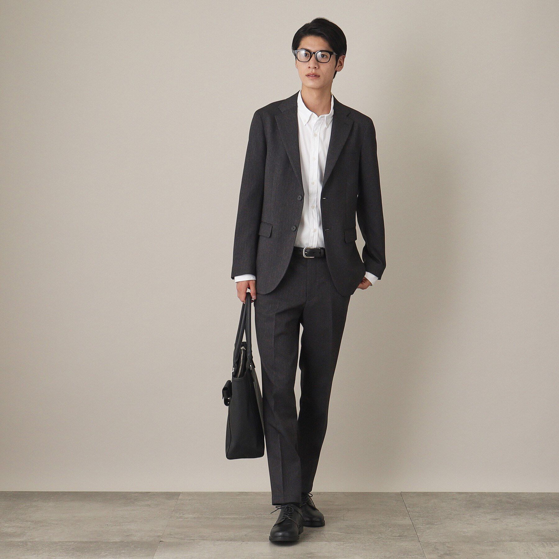 THE SHOP TK「AVANTウーリーヘリンボンスラックス【セットアップ可/ビジネス対応/洗える/ストレッチ素材/シワに」|その他|