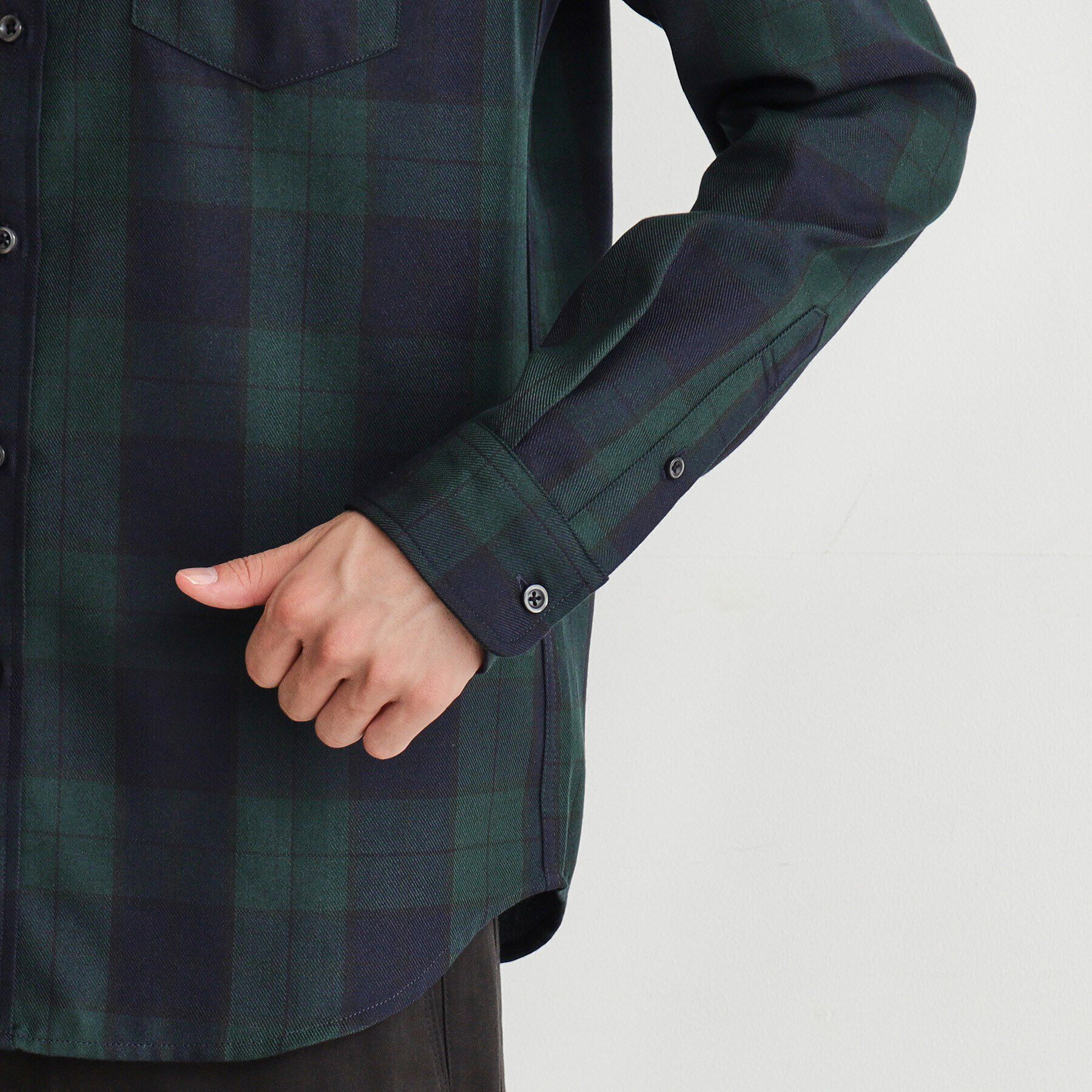 THE SHOP TK「【シワになりにくい】マウントネルシャツ」|シャツ・ブラウス|