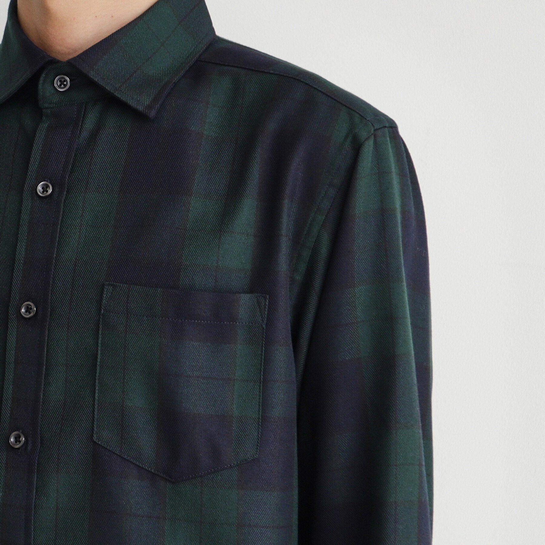 THE SHOP TK「【シワになりにくい】マウントネルシャツ」|シャツ・ブラウス|