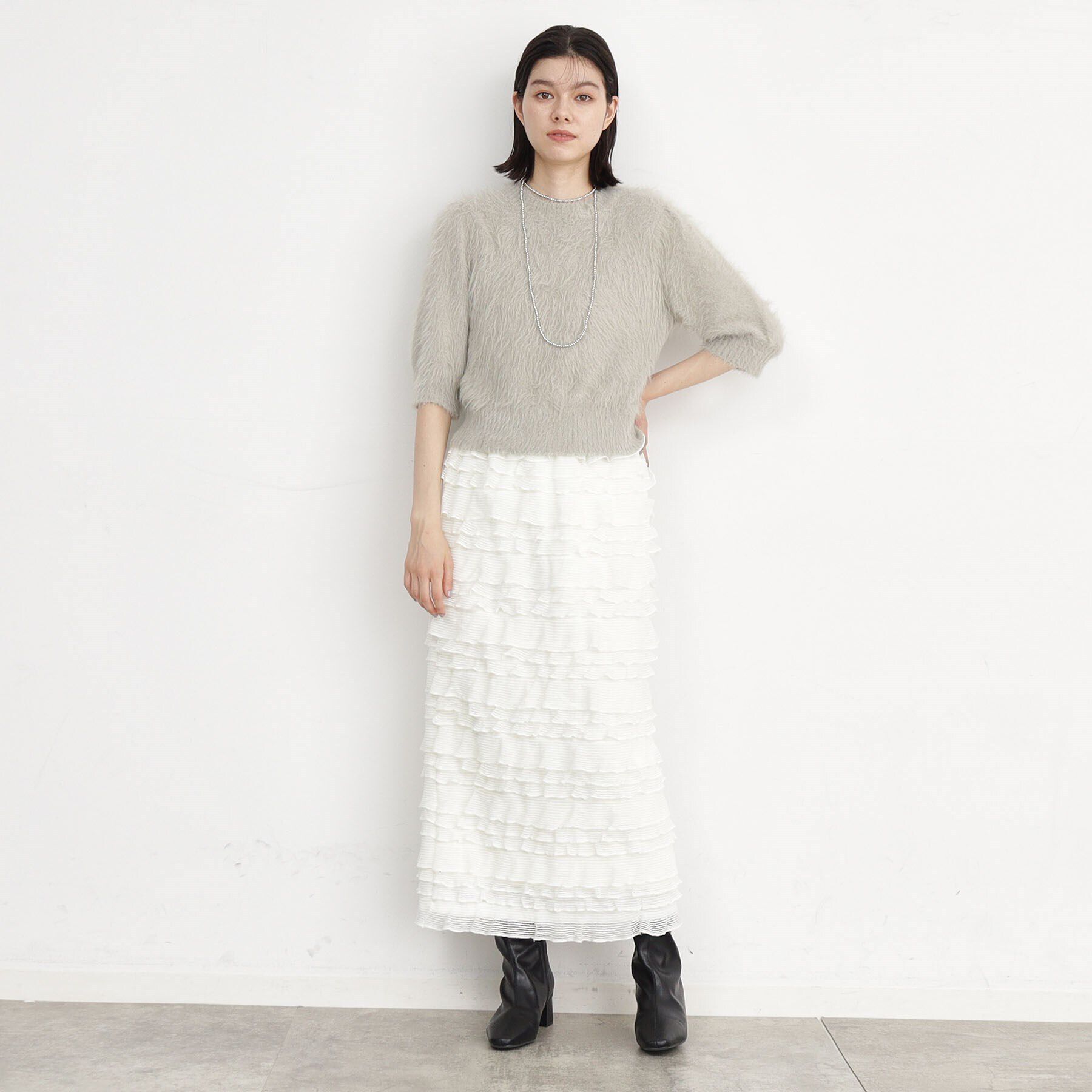 THE SHOP TK「【＠BAILA掲載】ミドル丈ブーツ」|ショートブーツ|