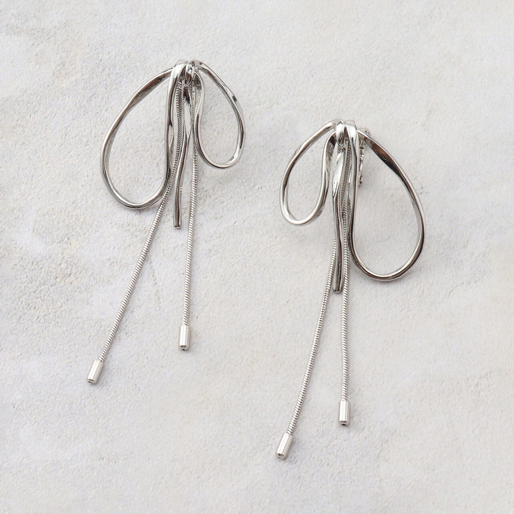 THE SHOP TK「リボンスネークピアス＆イヤリング」|ピアス|シルバーイアリング(