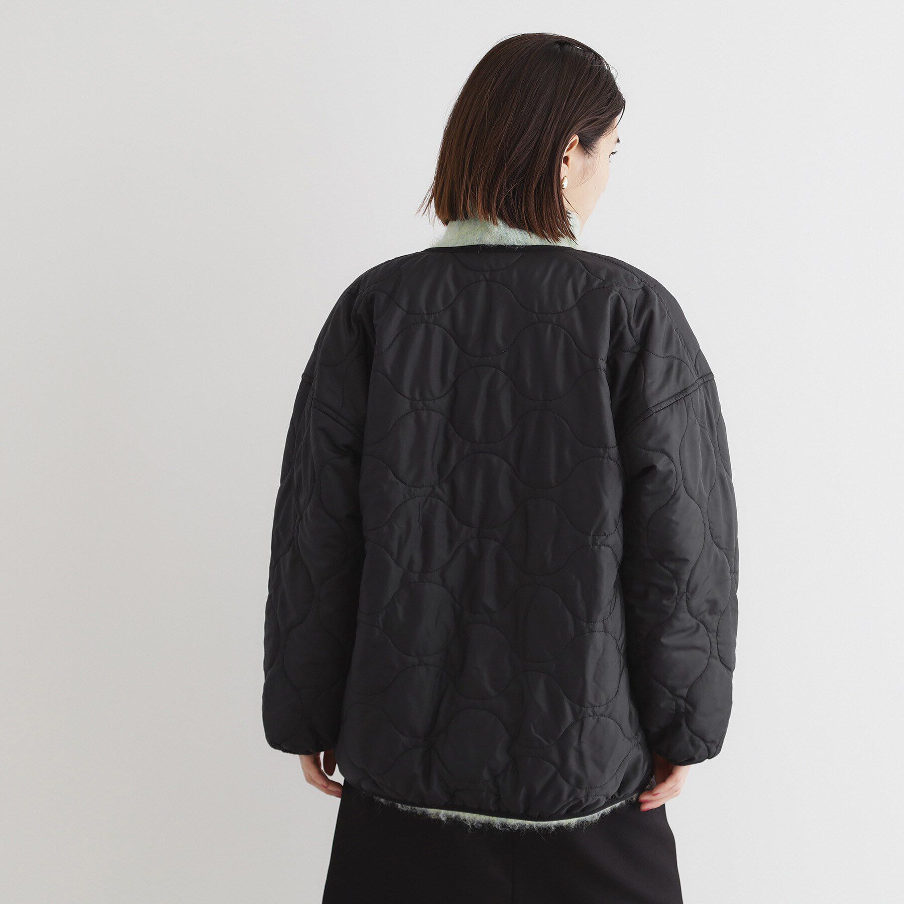 THE SHOP TK「【蓄熱保温】リバーシブルキルトブルゾン」|ブルゾン・スタジャン|