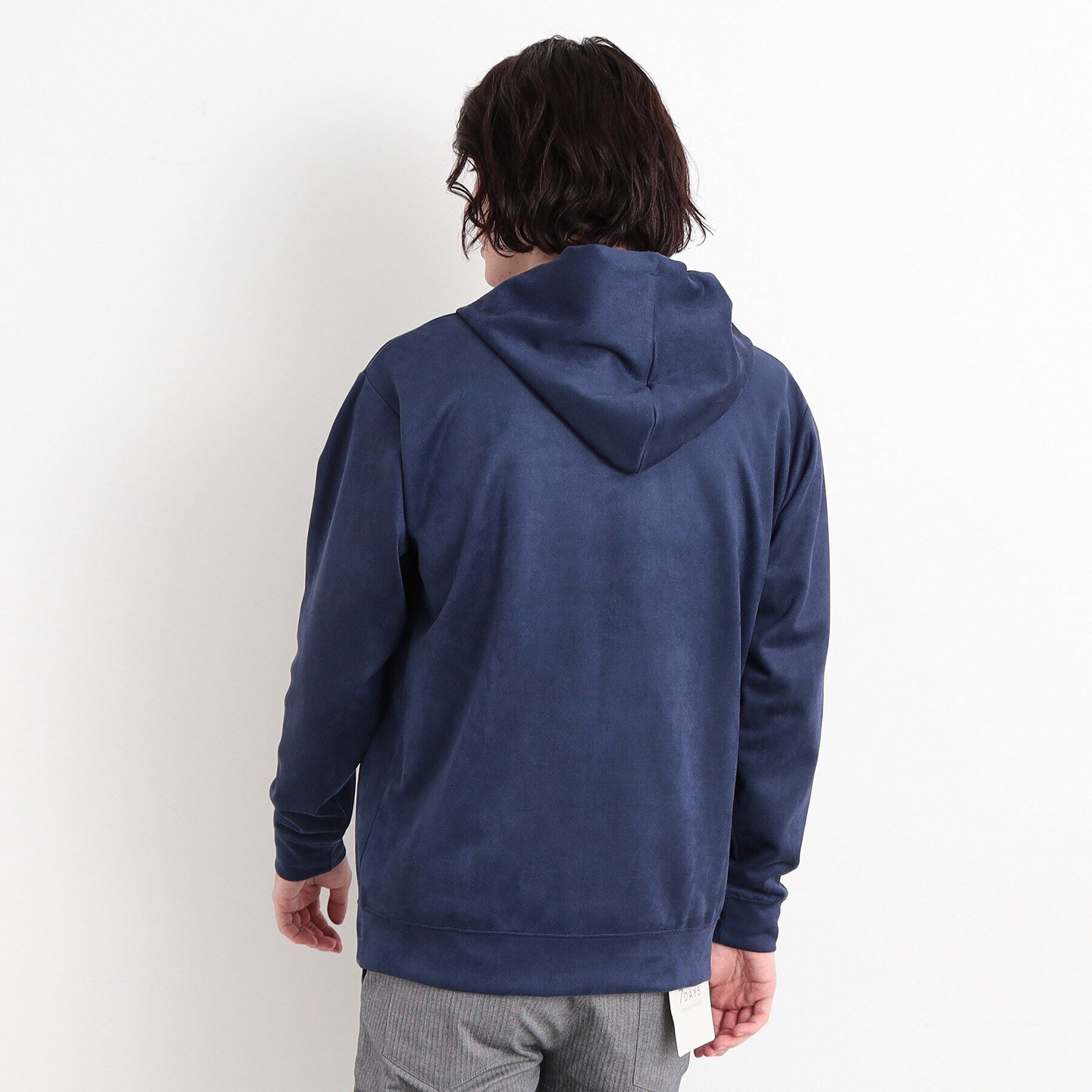 THE SHOP TK「スウェードタッチダンボールジップパーカ」|パーカー|