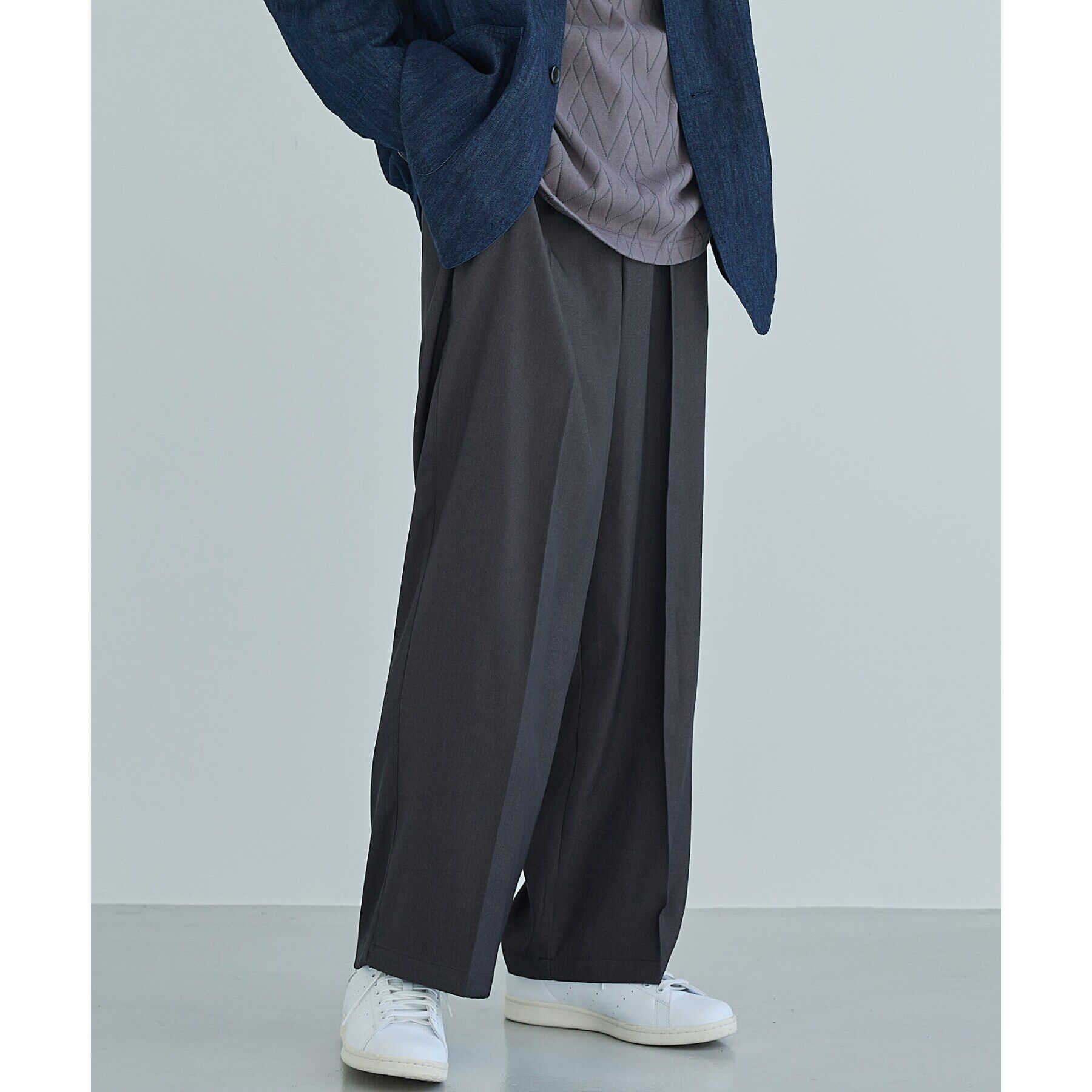 THE SHOP TK「ツイルワイドスラックス」|その他|