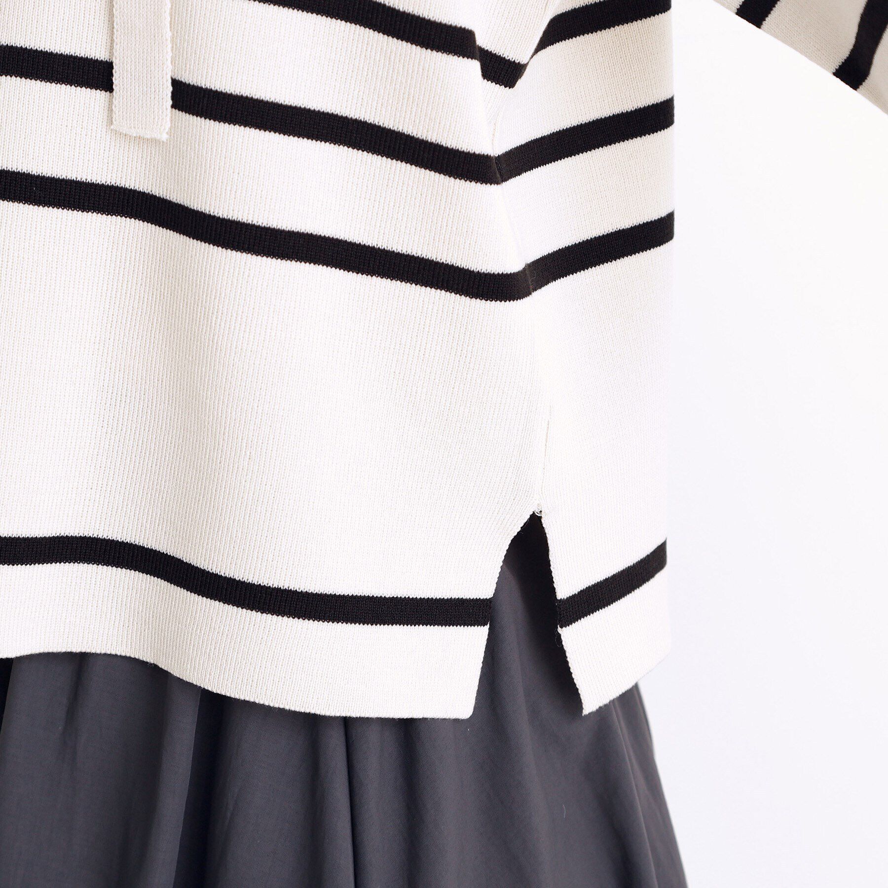 THE SHOP TK「セーラーカラートップス【洗える】」|ニット・セーター|