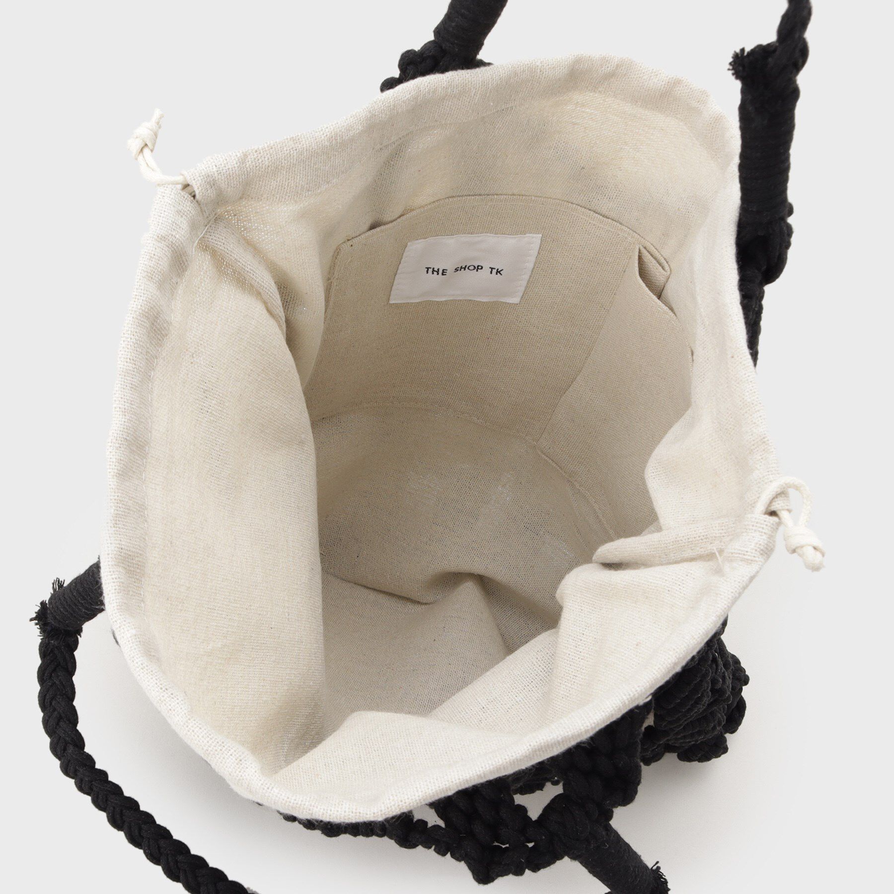 THE SHOP TK「マクラメトートバッグ」|トートバッグ|