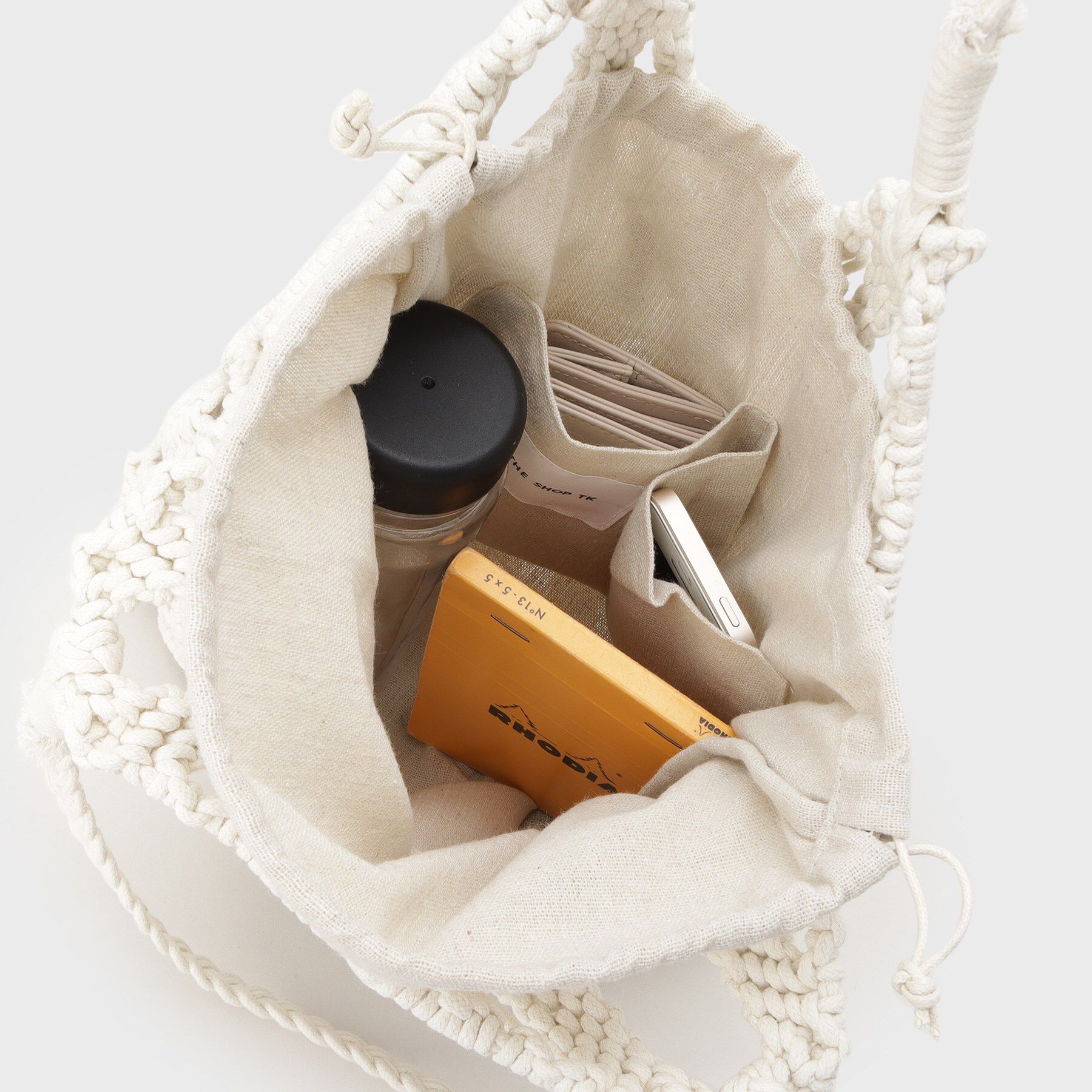 THE SHOP TK「マクラメトートバッグ」|トートバッグ|