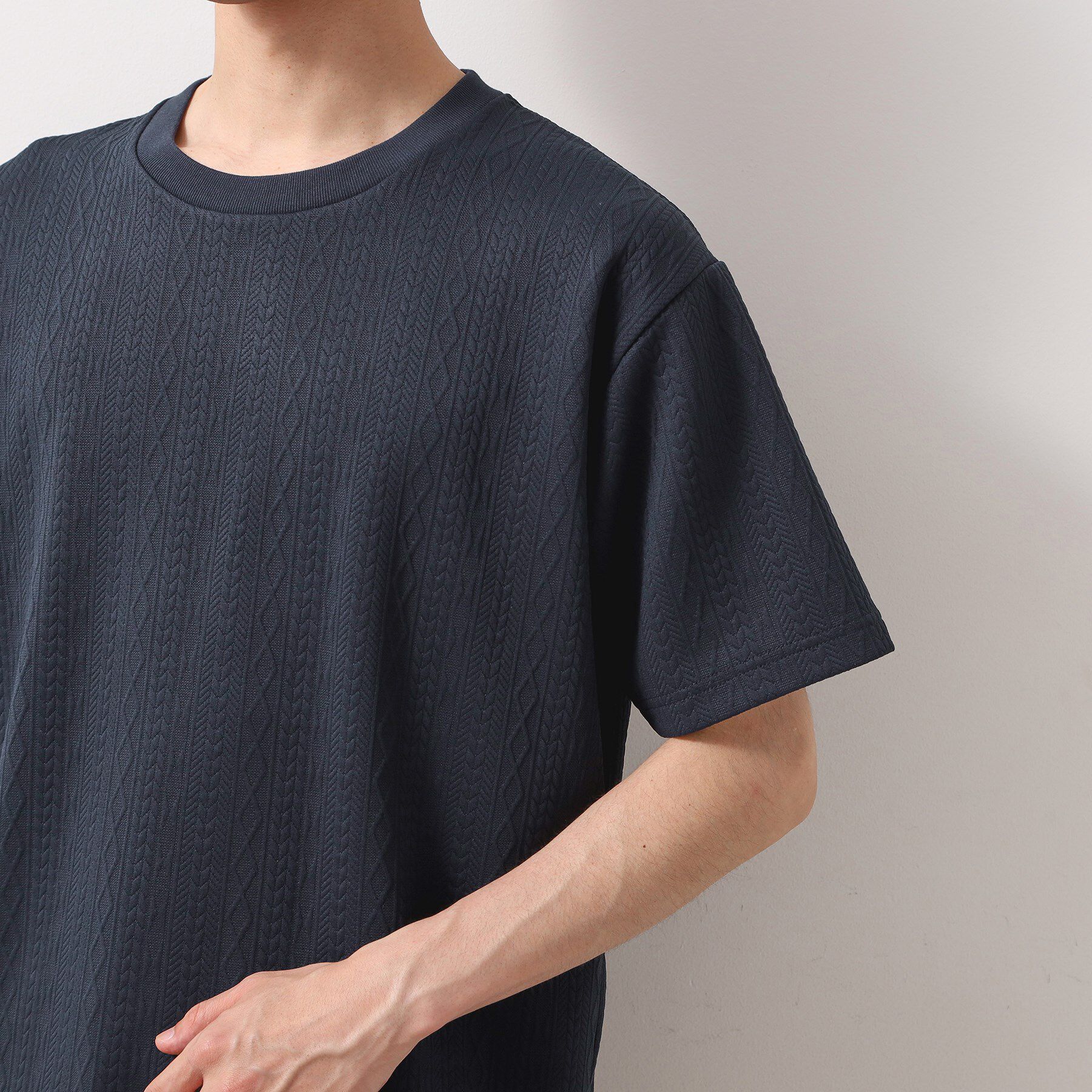 THE SHOP TK「ライトフクレジャカード半袖Tシャツ 洗濯機OK」|Tシャツ・カットソー|