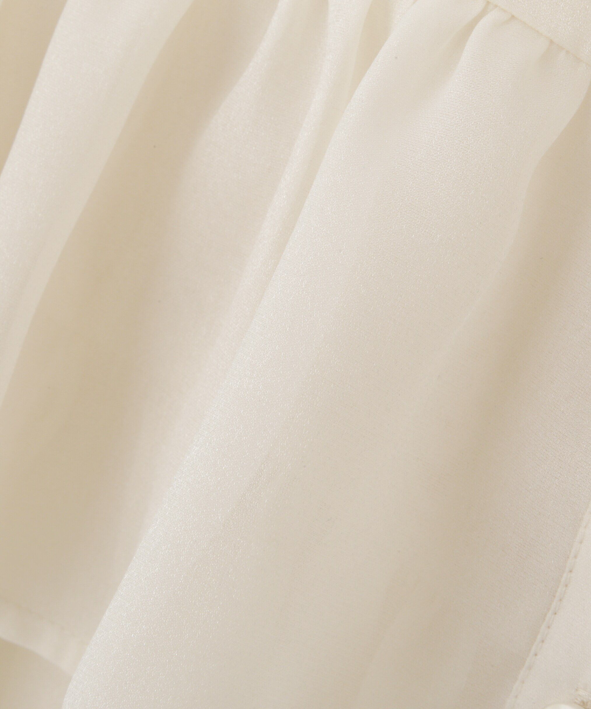  「シアーペプラムバンドカラーブラウス」|シャツ・ブラウス|