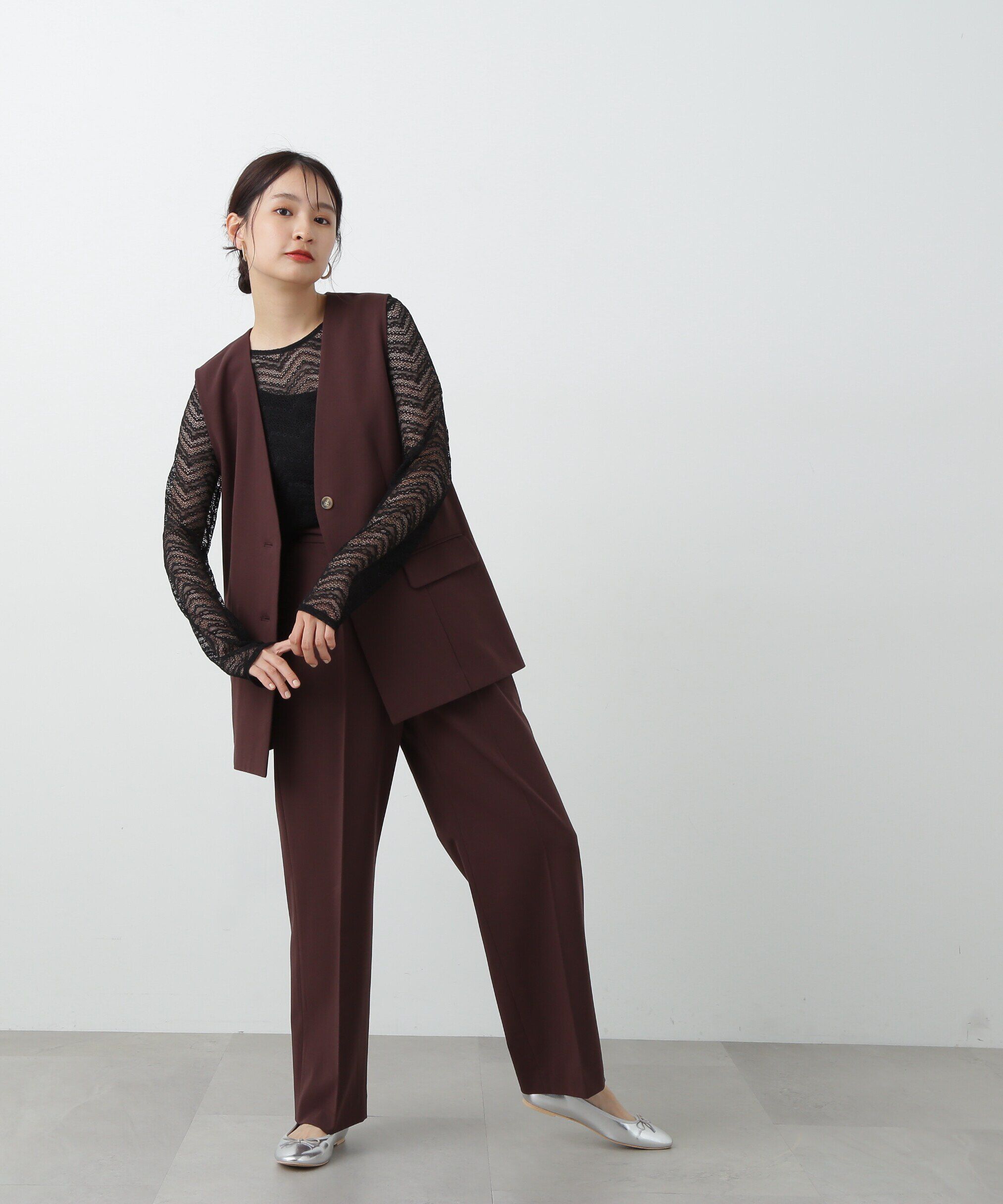  「Vネックジレ」|ブルゾン・スタジャン|