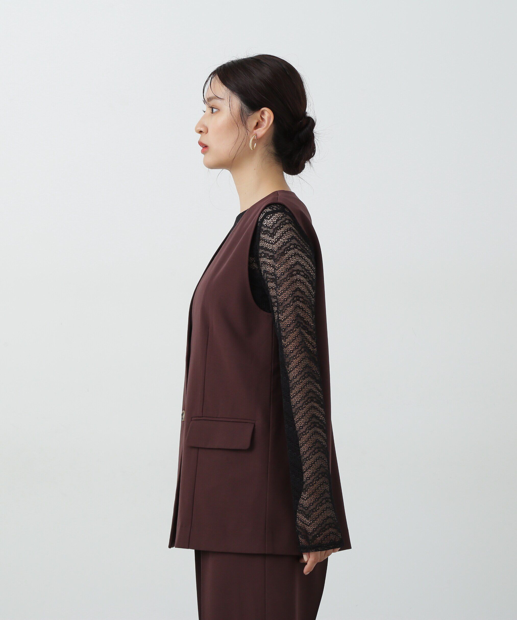  「Vネックジレ」|ブルゾン・スタジャン|