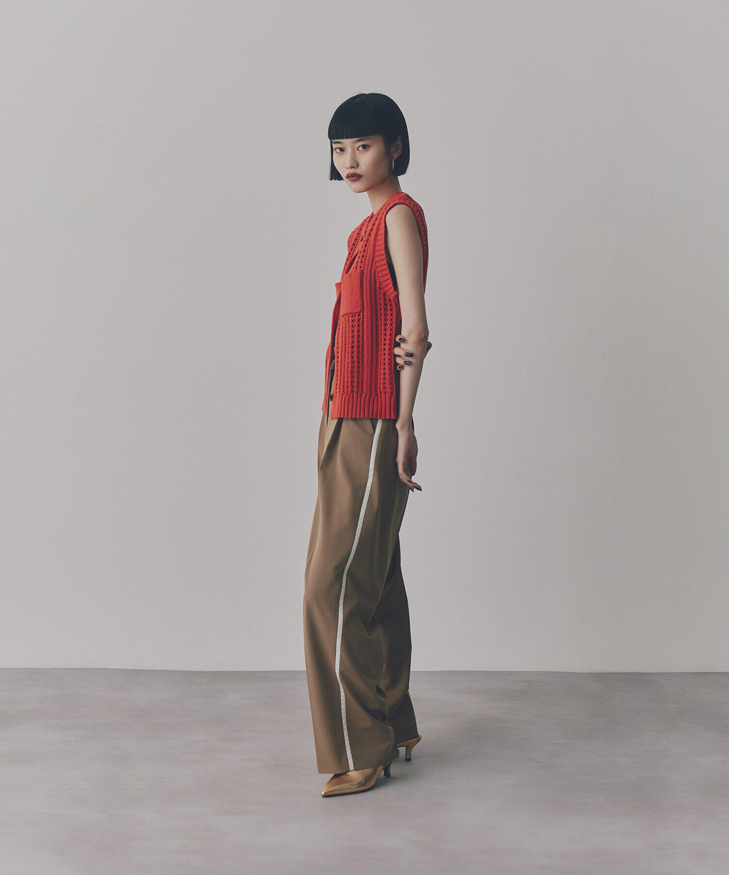  「ポインテッドバックストラップパンプス」|その他|