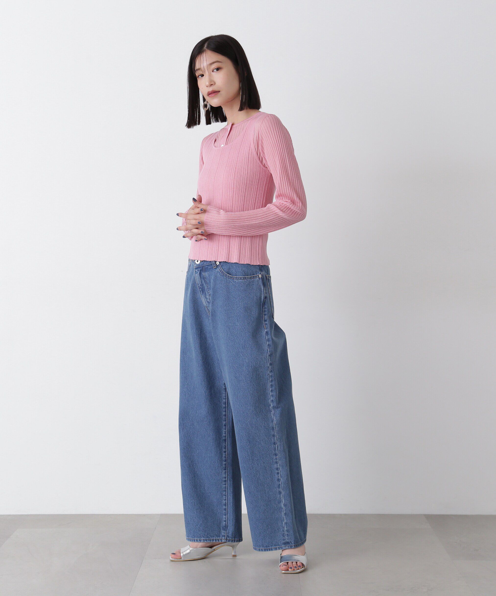  「レイヤードタンクニットセット」|ニット・セーター|