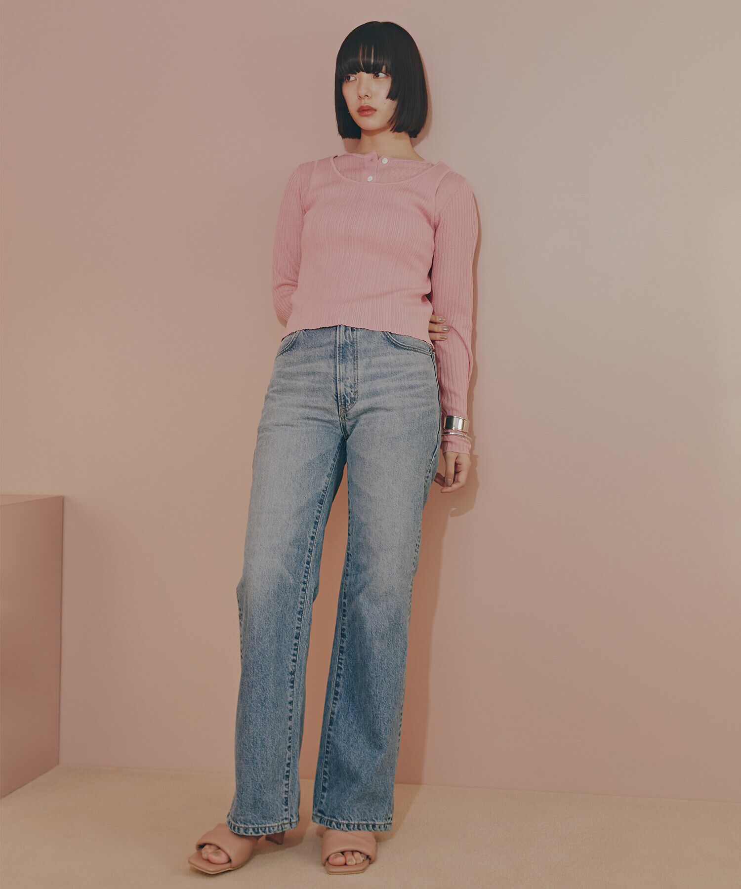  「レイヤードタンクニットセット」|ニット・セーター|