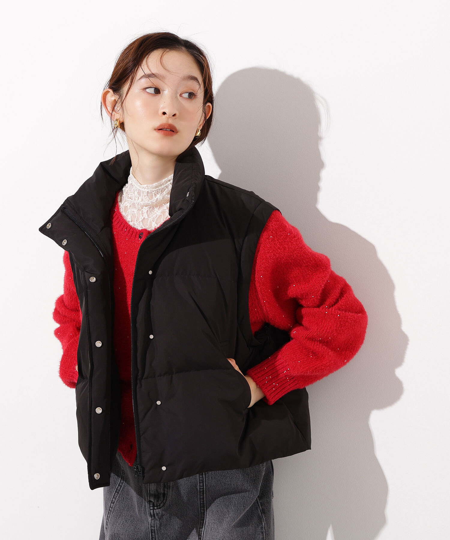  「2wayショートダウン」|ブルゾン・スタジャン|