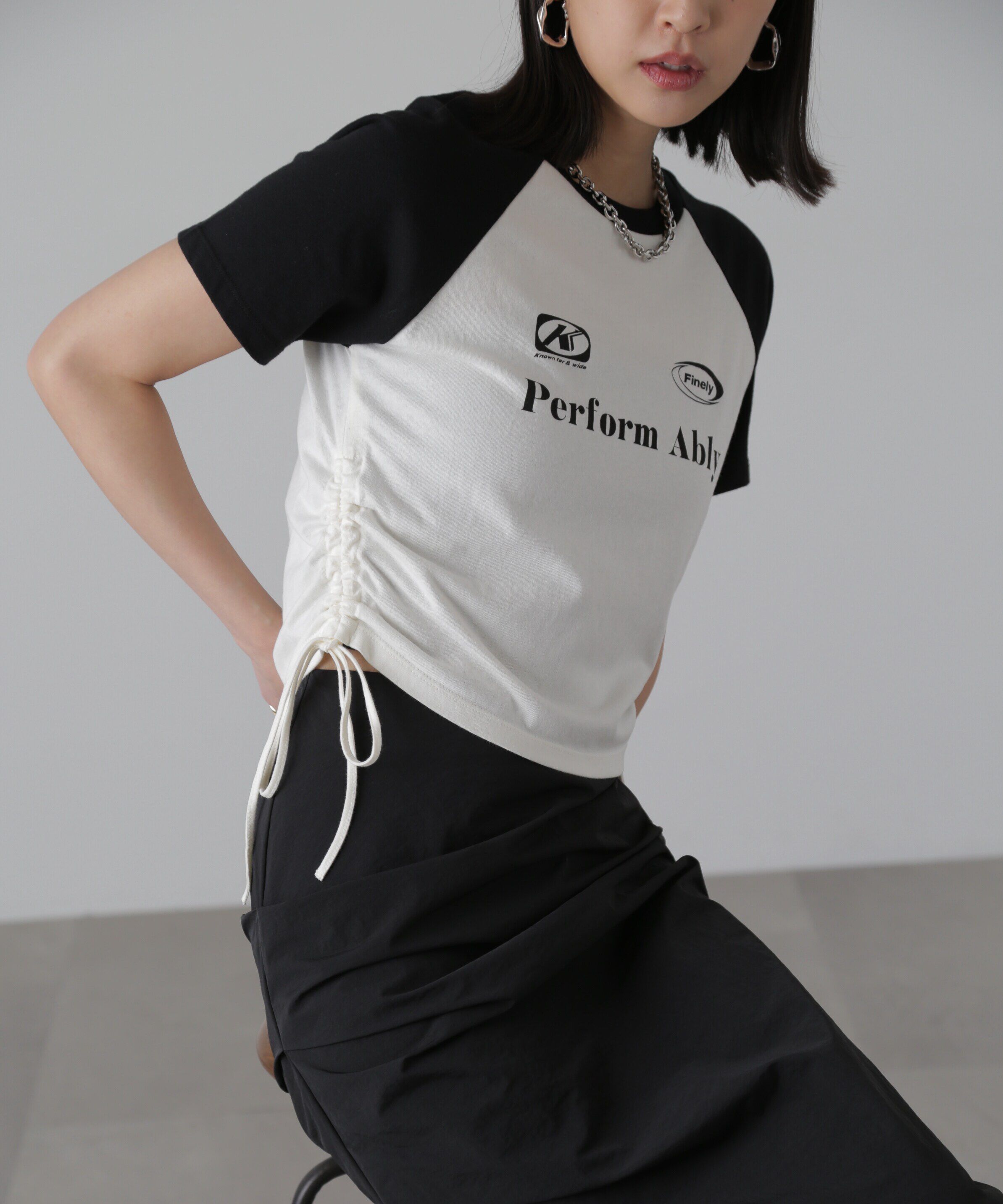  「ドロストラグランTシャツ」|Tシャツ・カットソー|