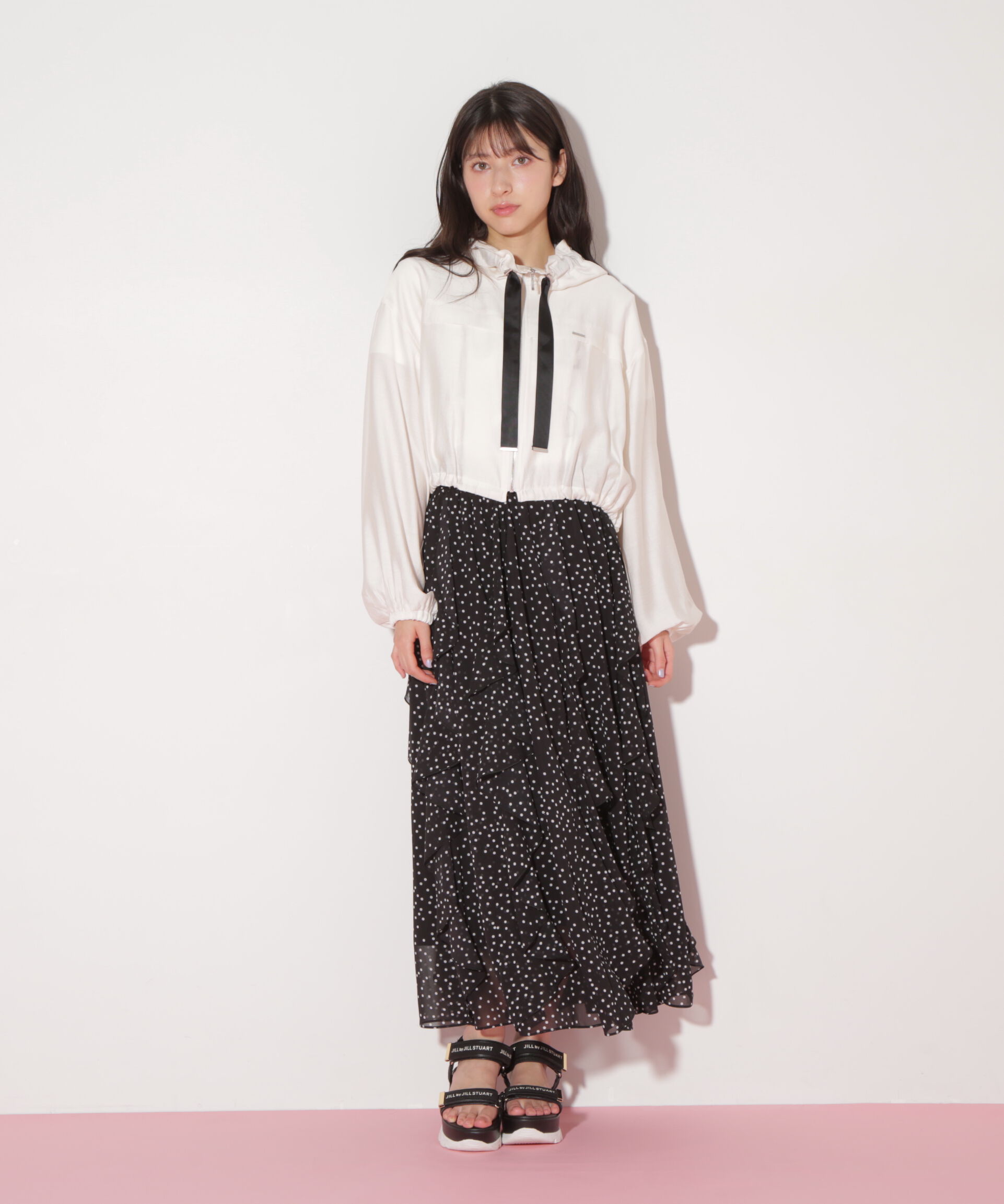  「ショート丈シアーブルゾン」|その他|