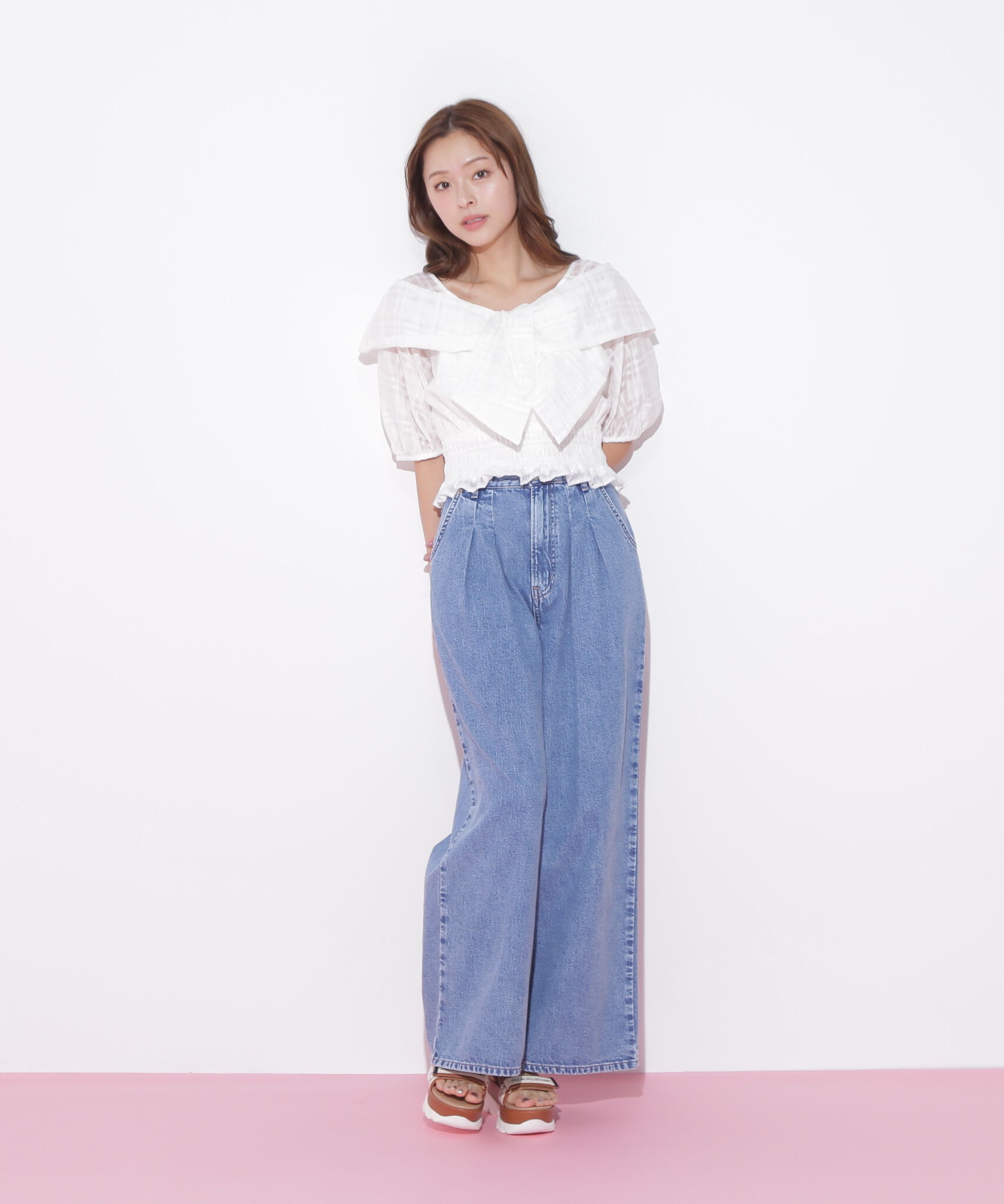  「ビッグリボンブラウス」|シャツ・ブラウス|